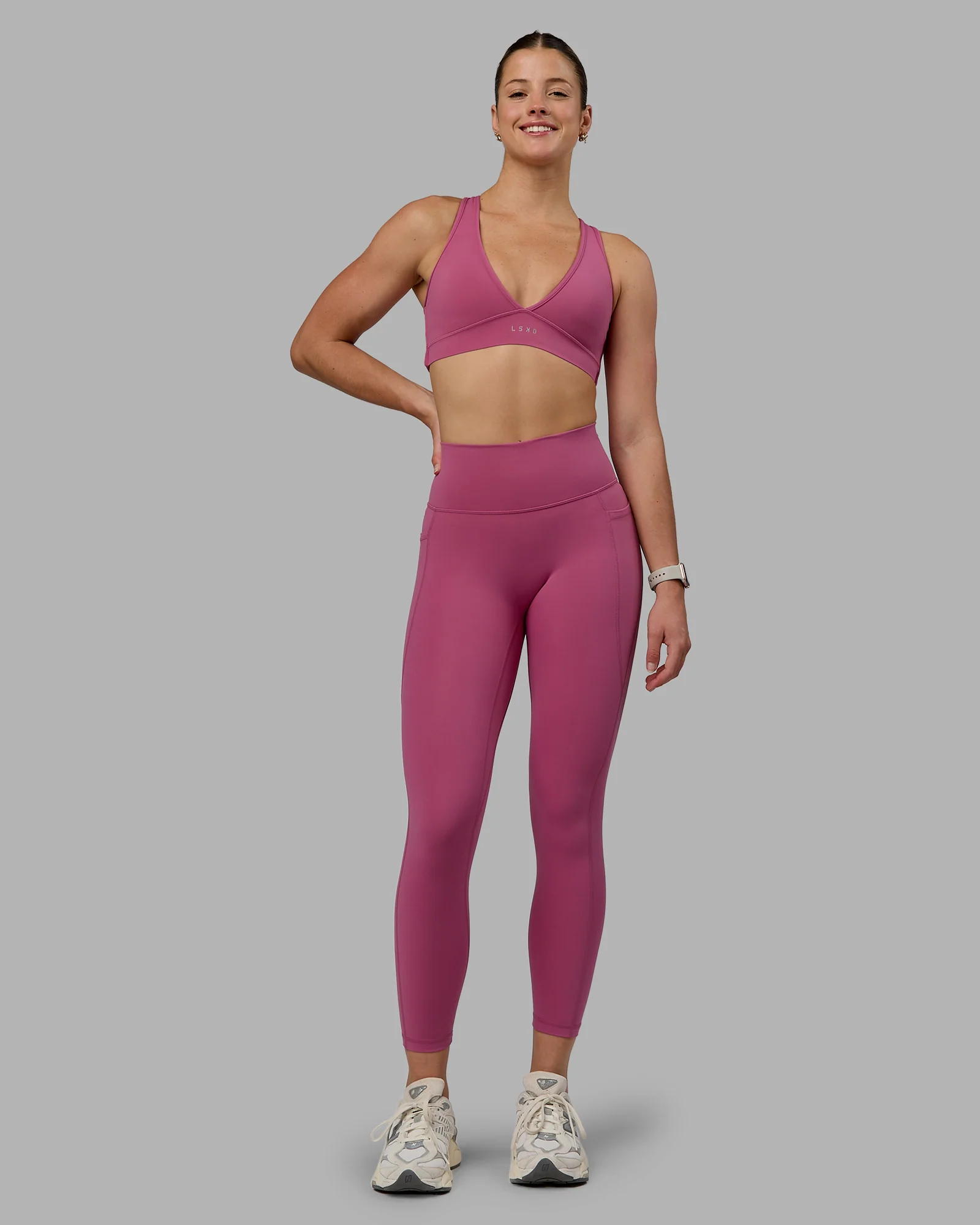 Stamina Sports Bra - Mauve Haze 5 Stamina Sports Bra - Mauve Haze