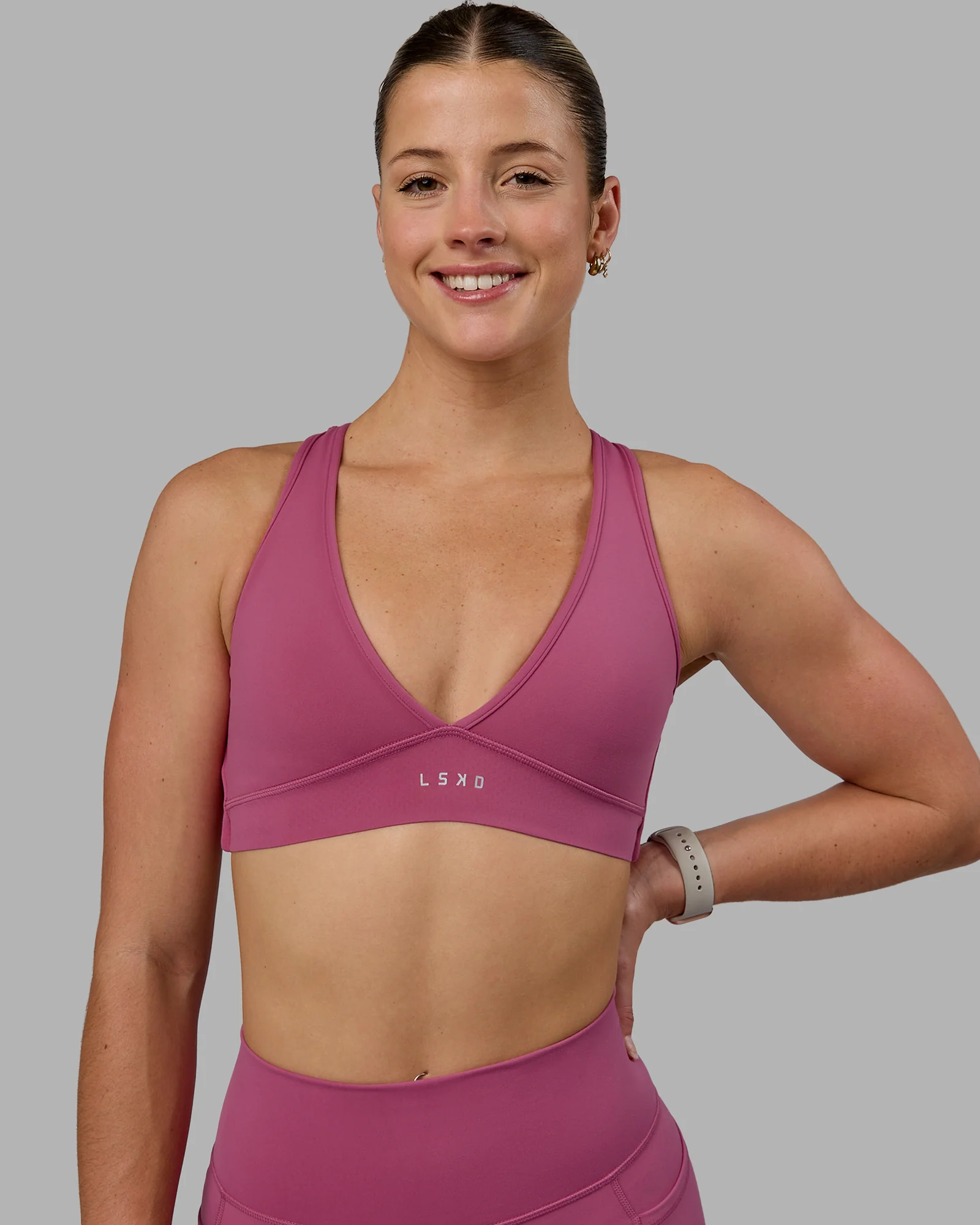 Stamina Sports Bra - Mauve Haze 7 Stamina Sports Bra - Mauve Haze