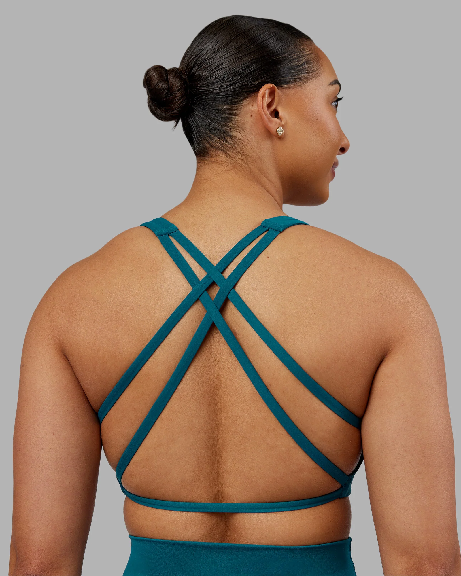 Aspire Sports Bra - Blue Coral 2 Aspire Sports Bra - Blue Coral