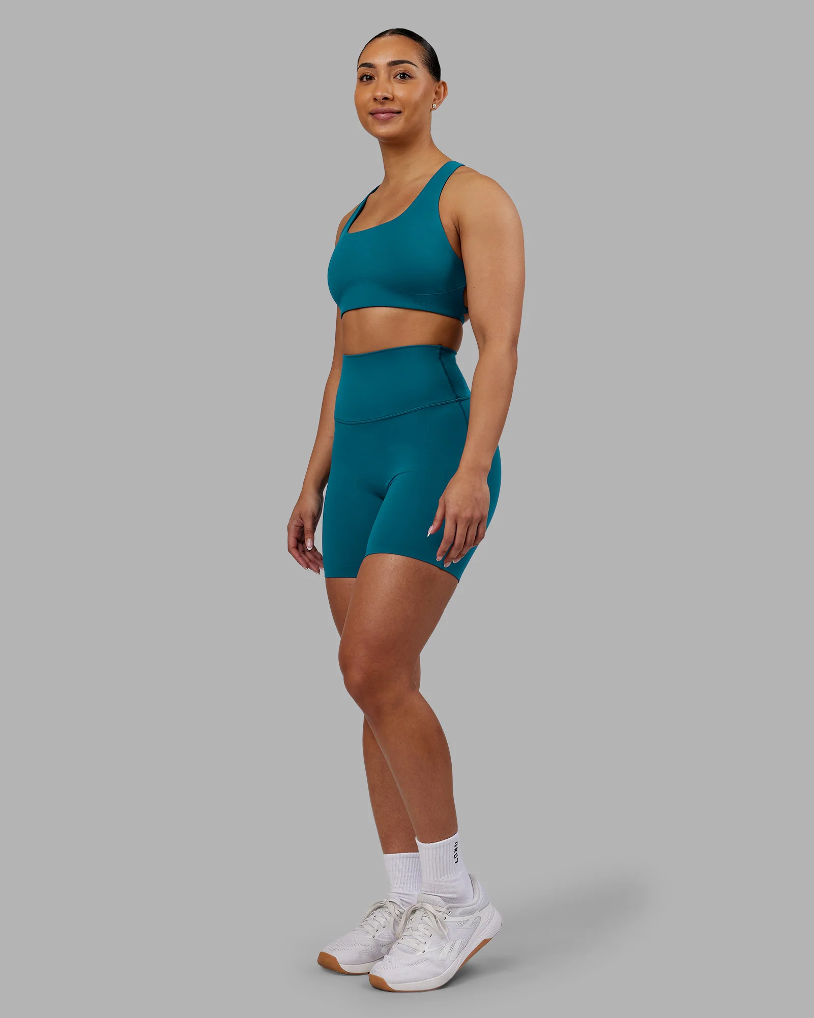 Aspire Sports Bra - Blue Coral 3 Aspire Sports Bra - Blue Coral