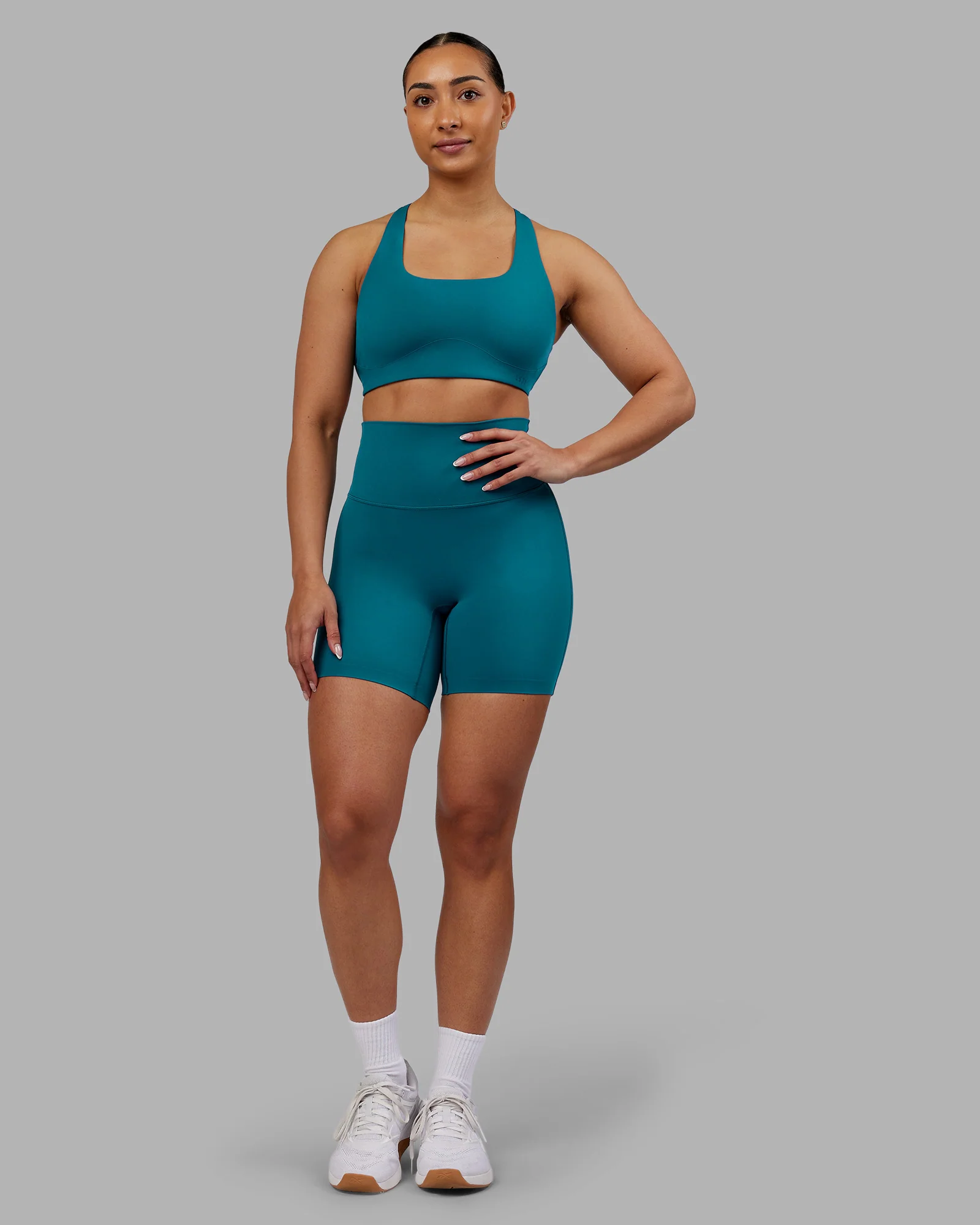 Aspire Sports Bra - Blue Coral 5 Aspire Sports Bra - Blue Coral