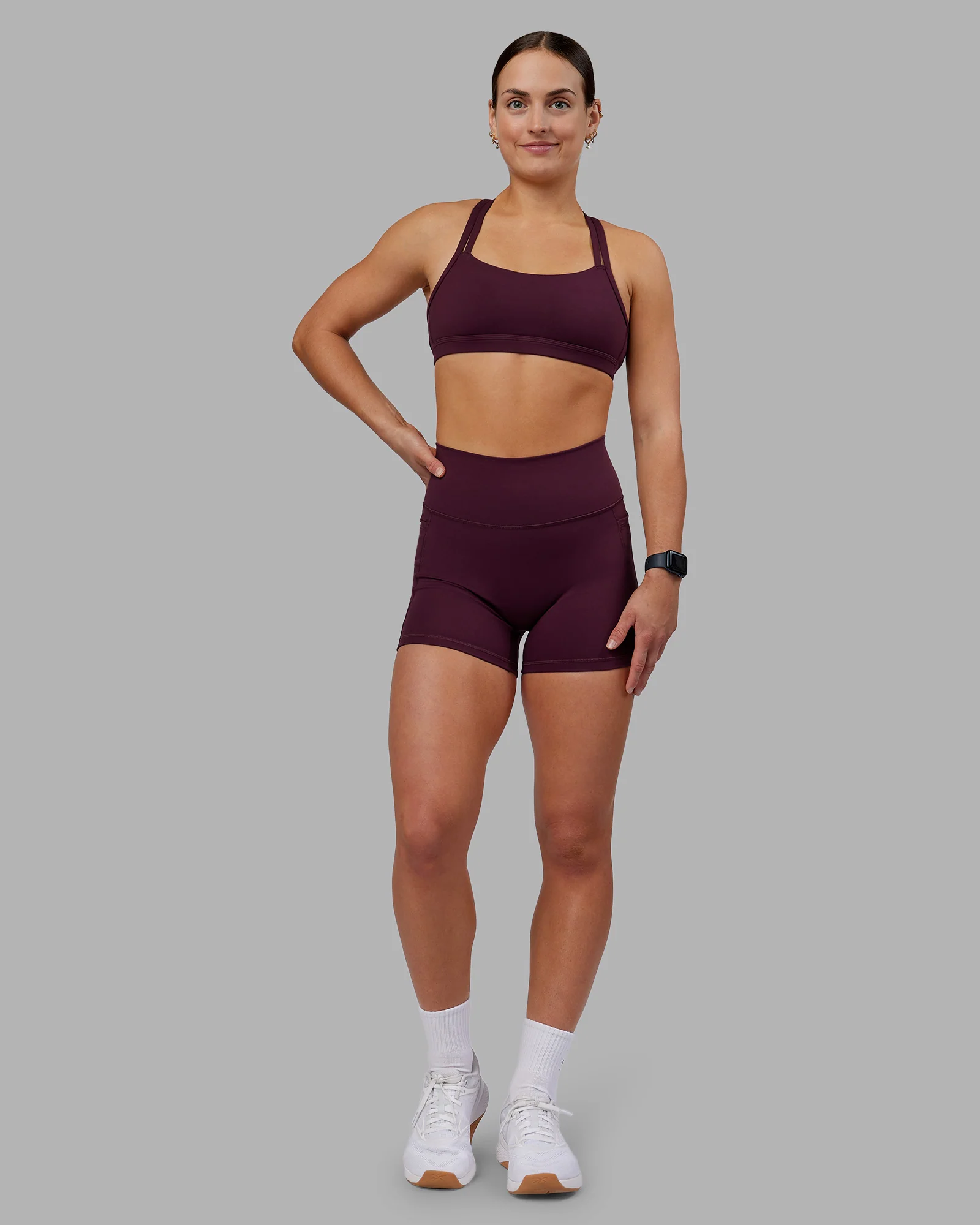 Velocity Sports Bra - Cherry Lacquer 7 Velocity Sports Bra - Cherry Lacquer