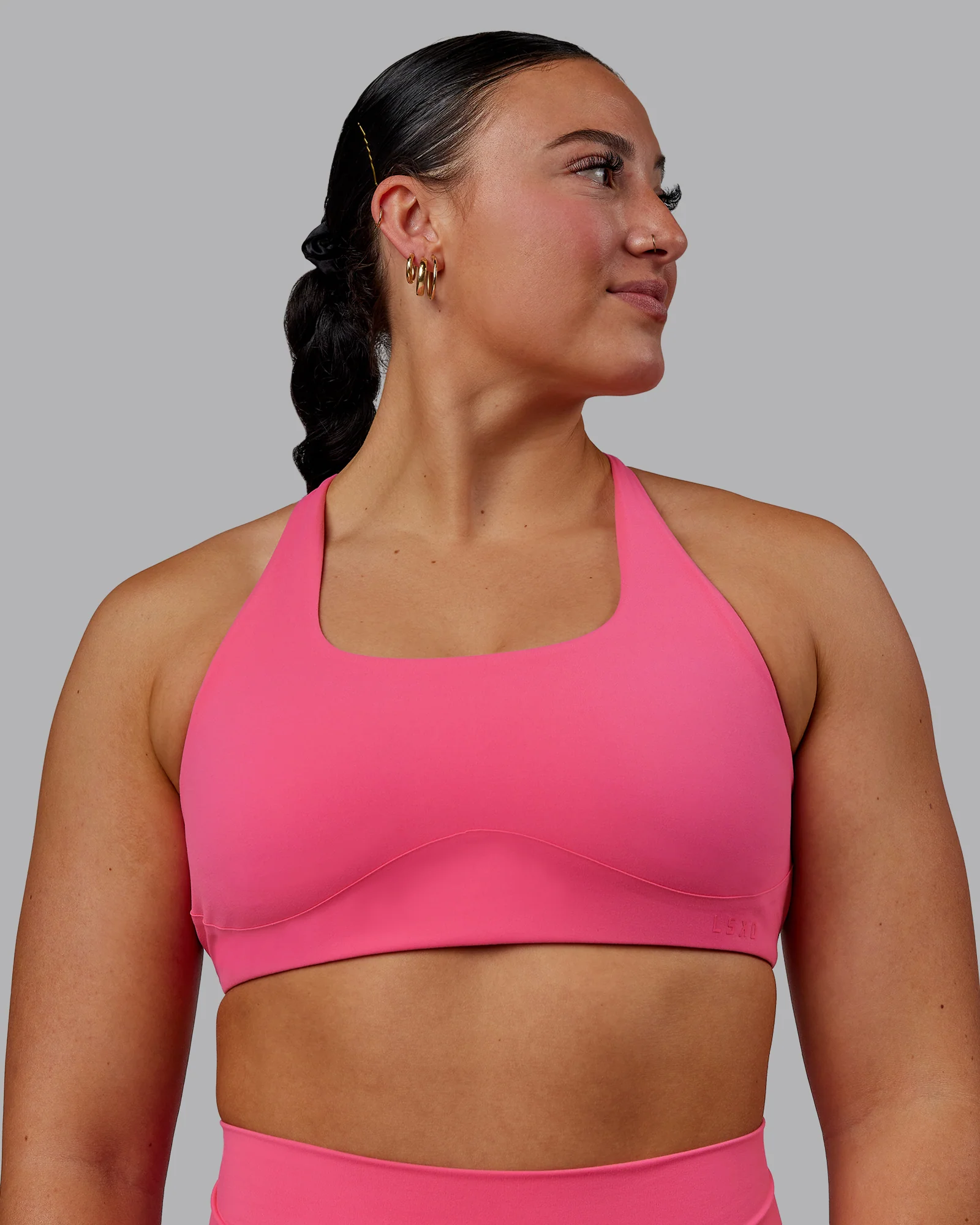 Aspire Sports Bra - Carmine Rose 1 Aspire Sports Bra - Carmine Rose