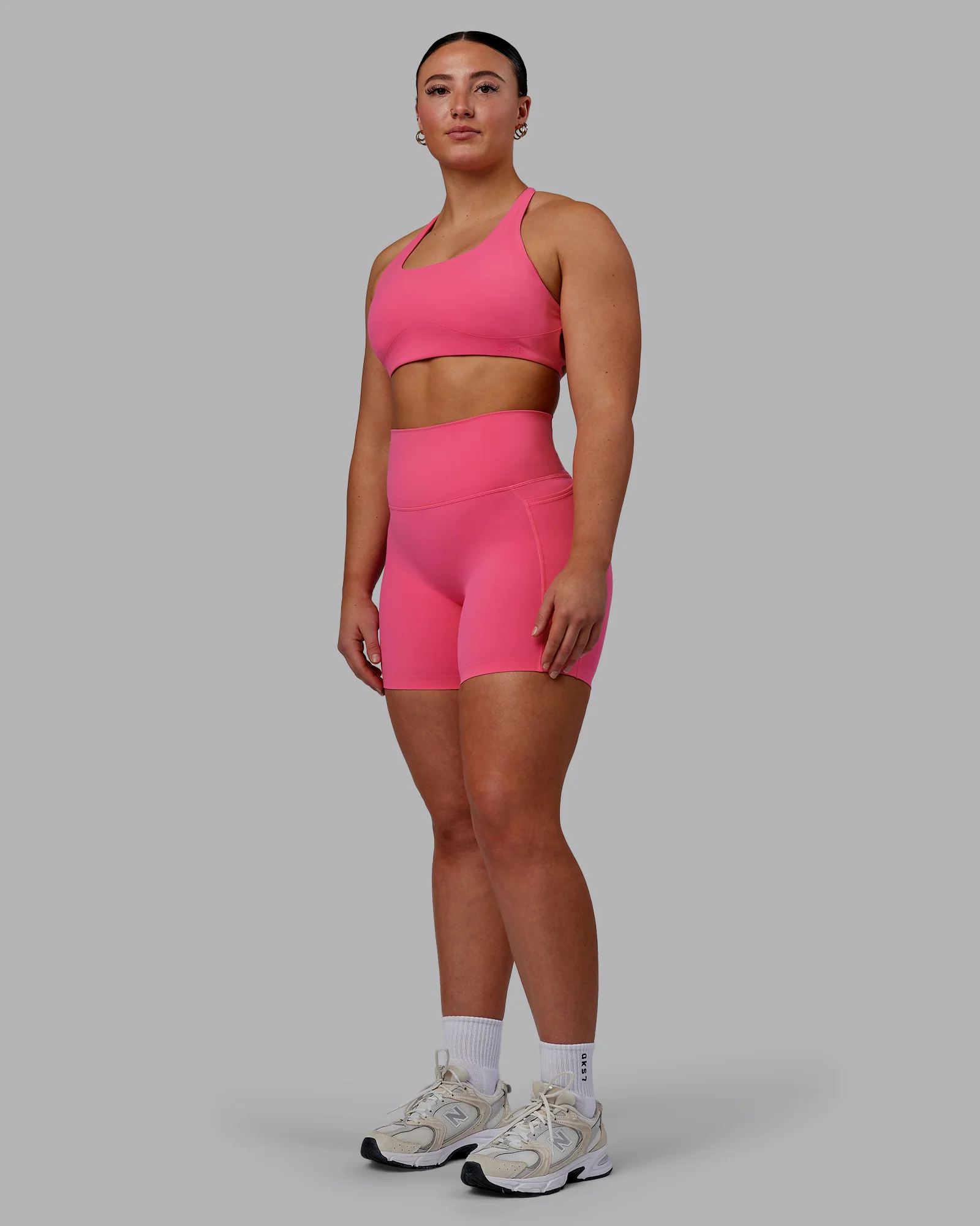 Aspire Sports Bra - Carmine Rose 4 Aspire Sports Bra - Carmine Rose