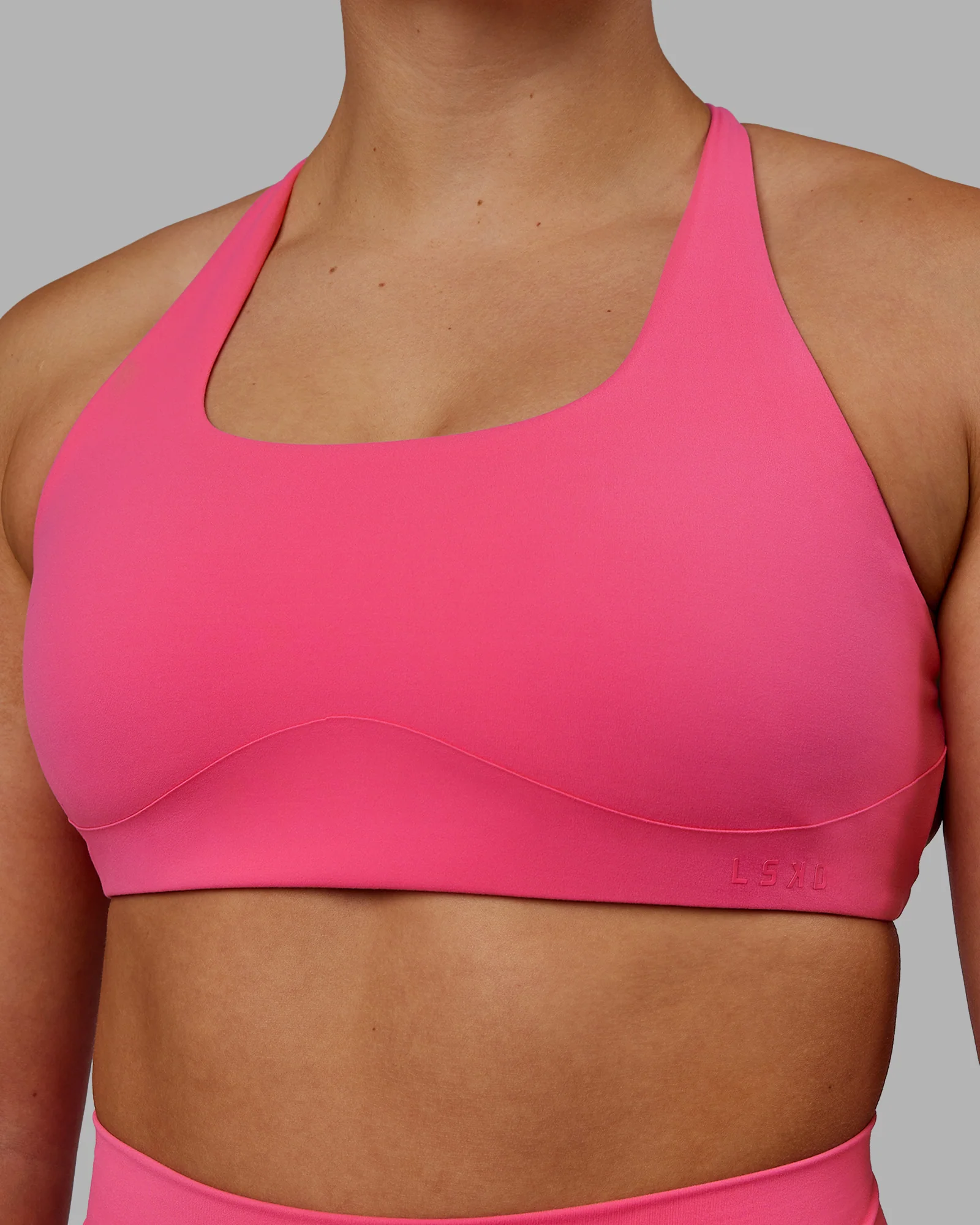 Aspire Sports Bra - Carmine Rose 5 Aspire Sports Bra - Carmine Rose