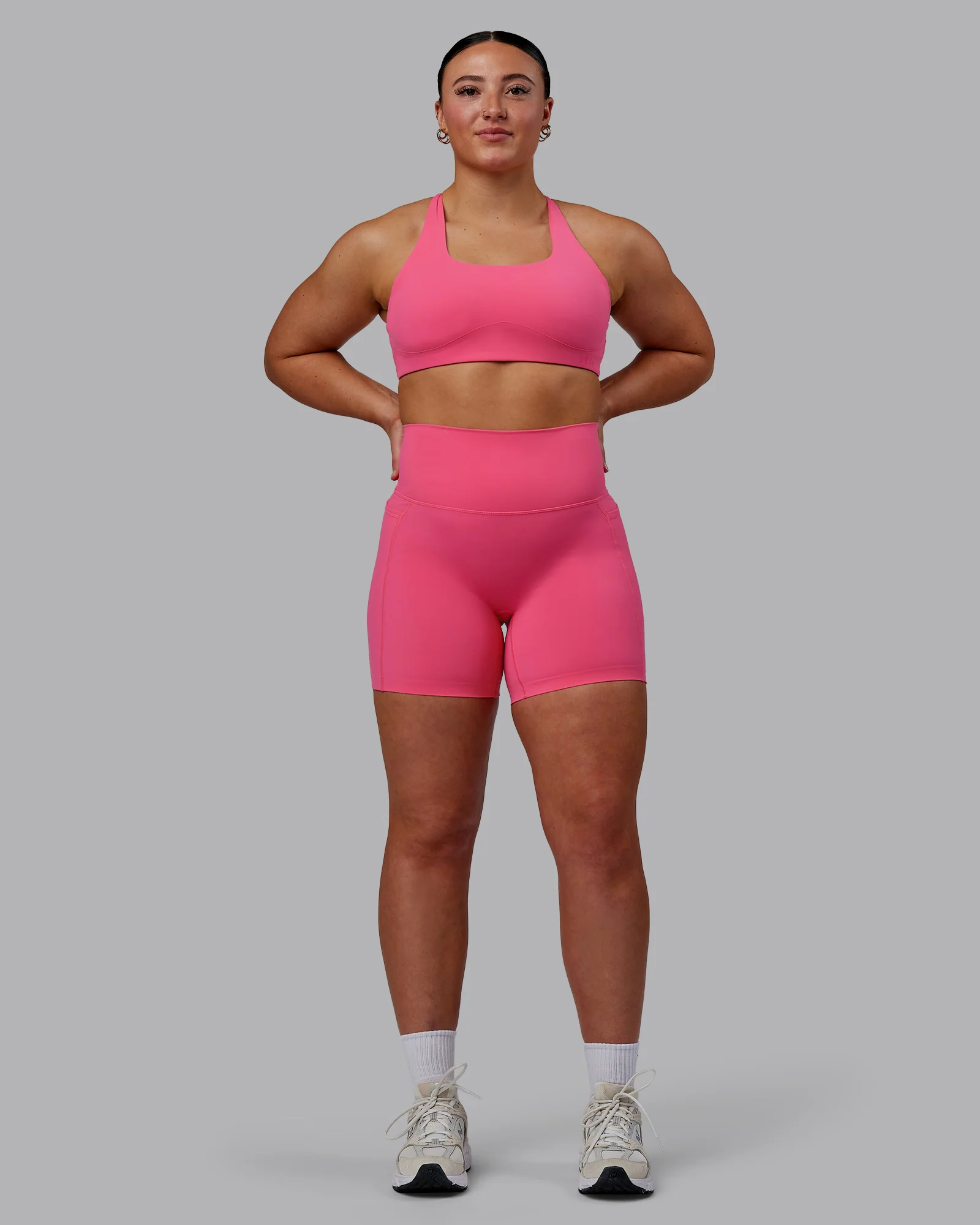 Aspire Sports Bra - Carmine Rose 7 Aspire Sports Bra - Carmine Rose