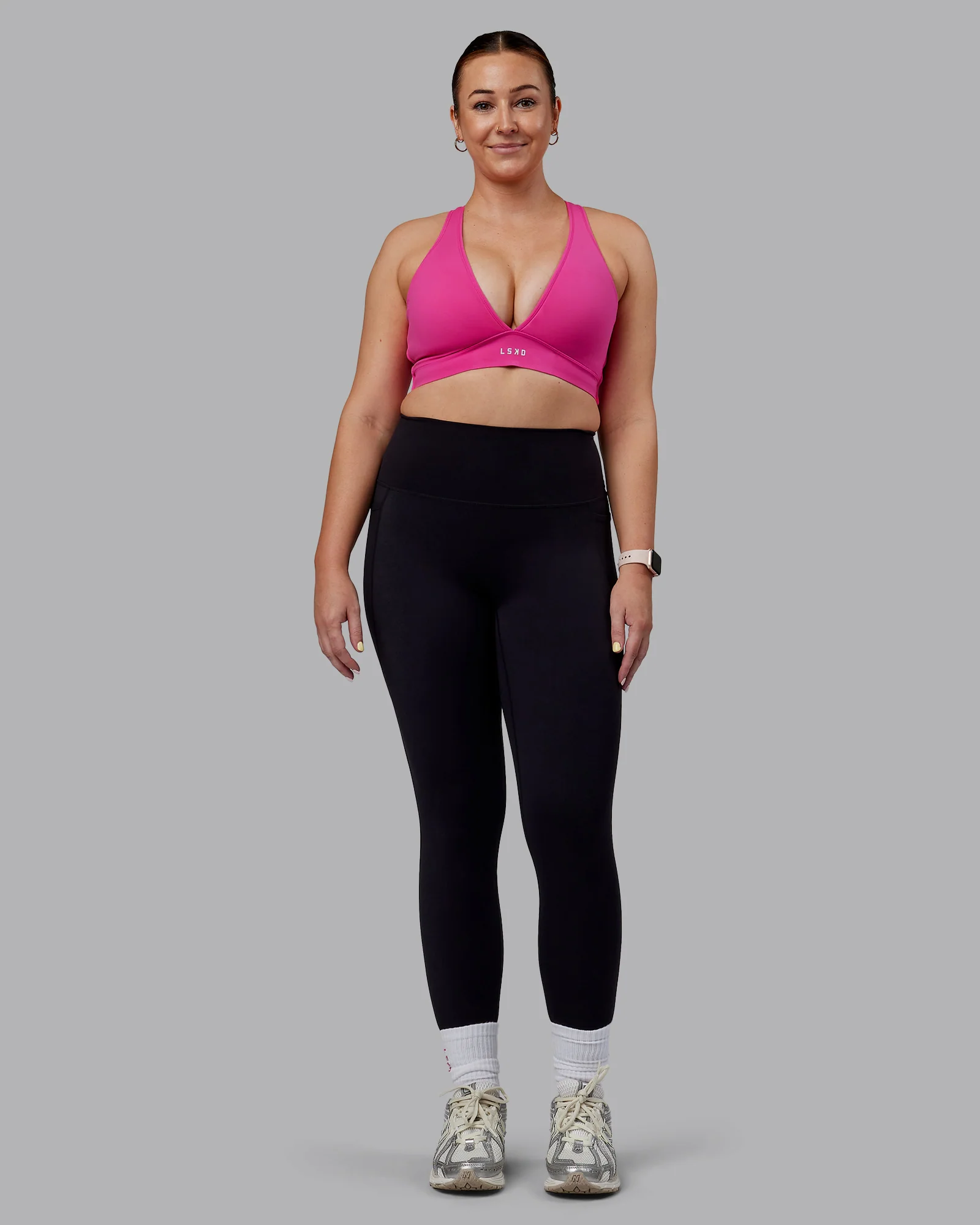 Stamina Sports Bra D/DD/E - Fuchsia Pink
