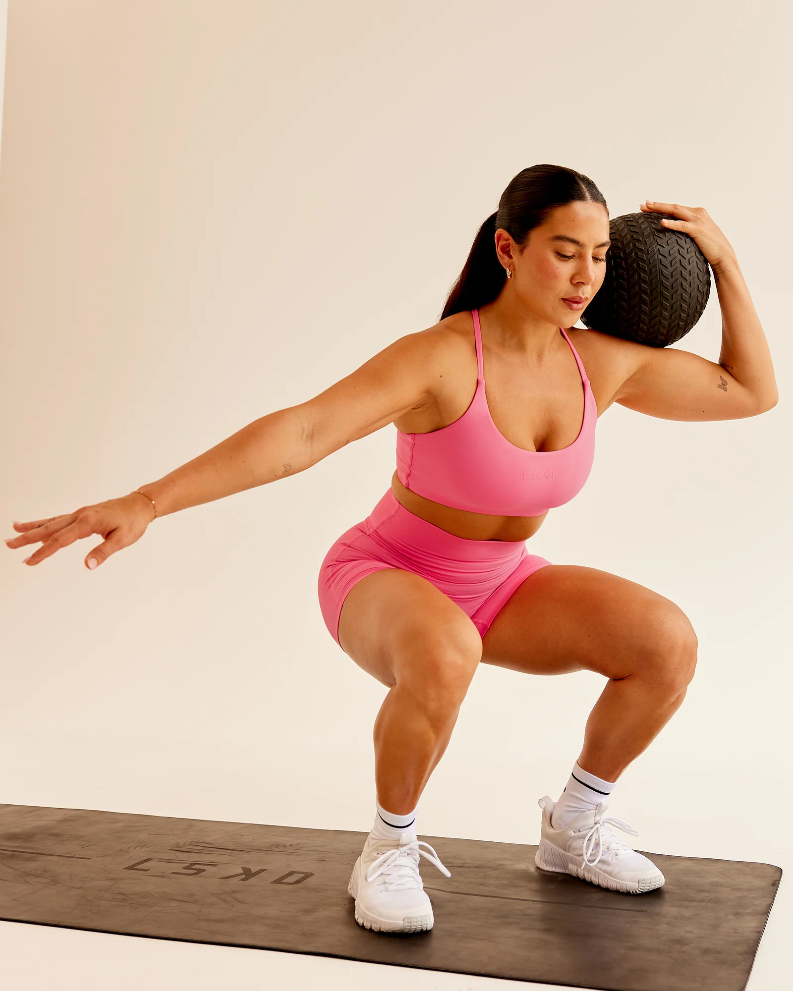 Twist Sports Bra - Pink Lemonade