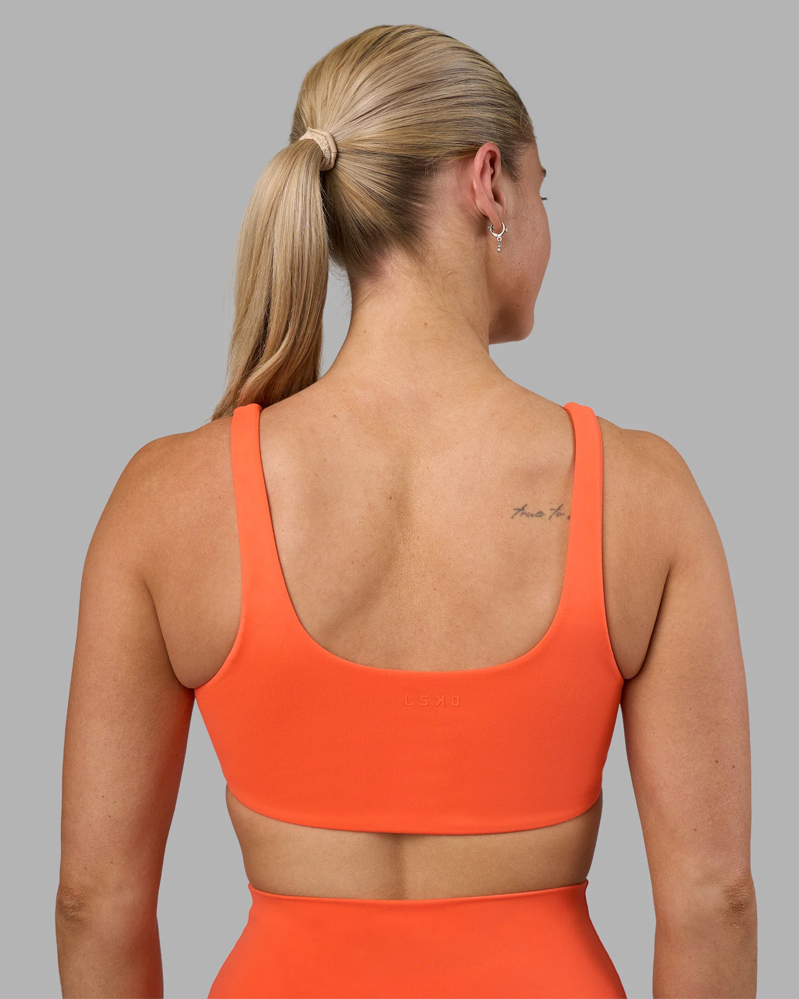 Impulse Reversible Sports Bra - Ultra Orange 4 Impulse Reversible Sports Bra - Ultra Orange