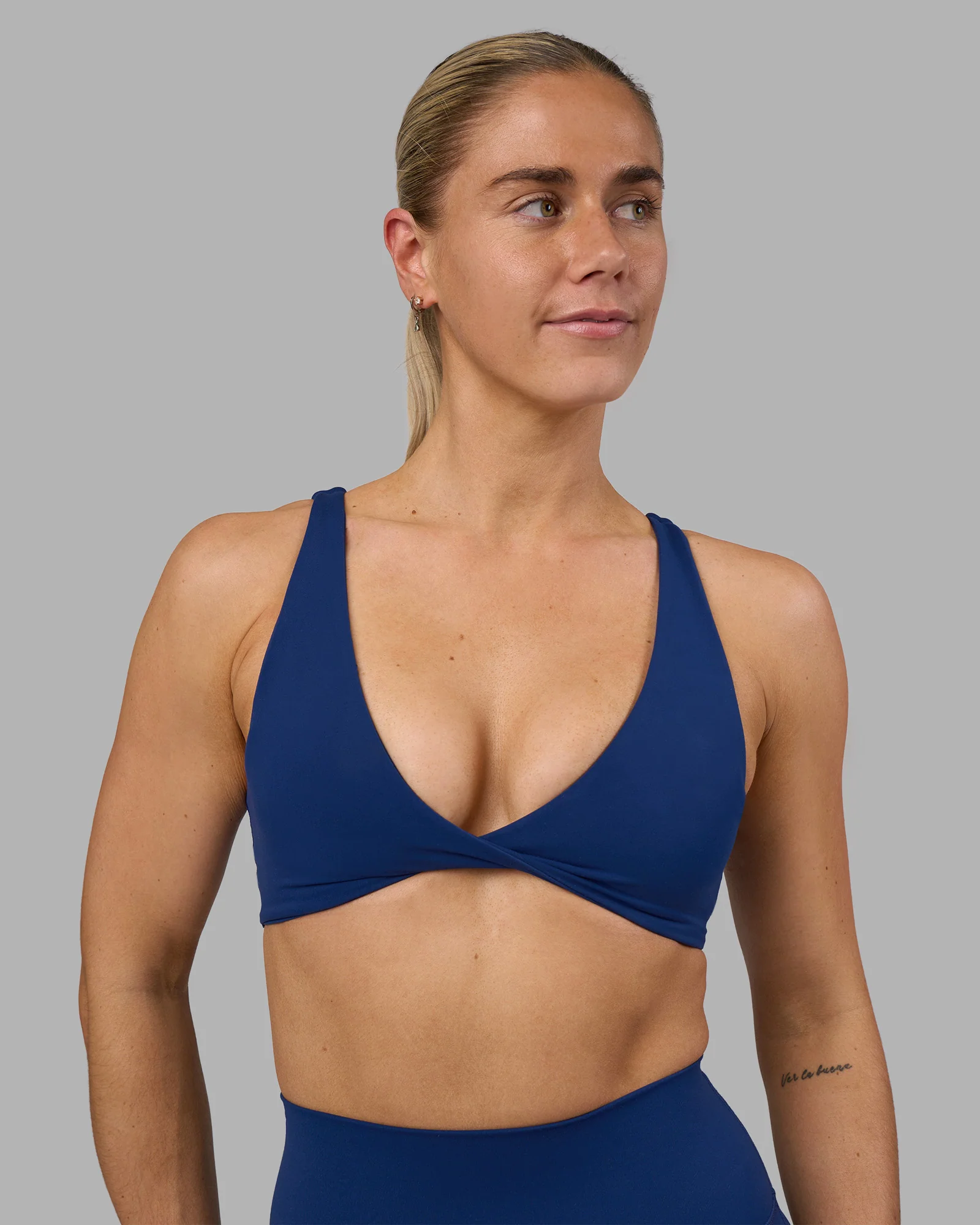 Impulse Reversible Sports Bra - Midnight Blue 1 Impulse Reversible Sports Bra - Midnight Blue