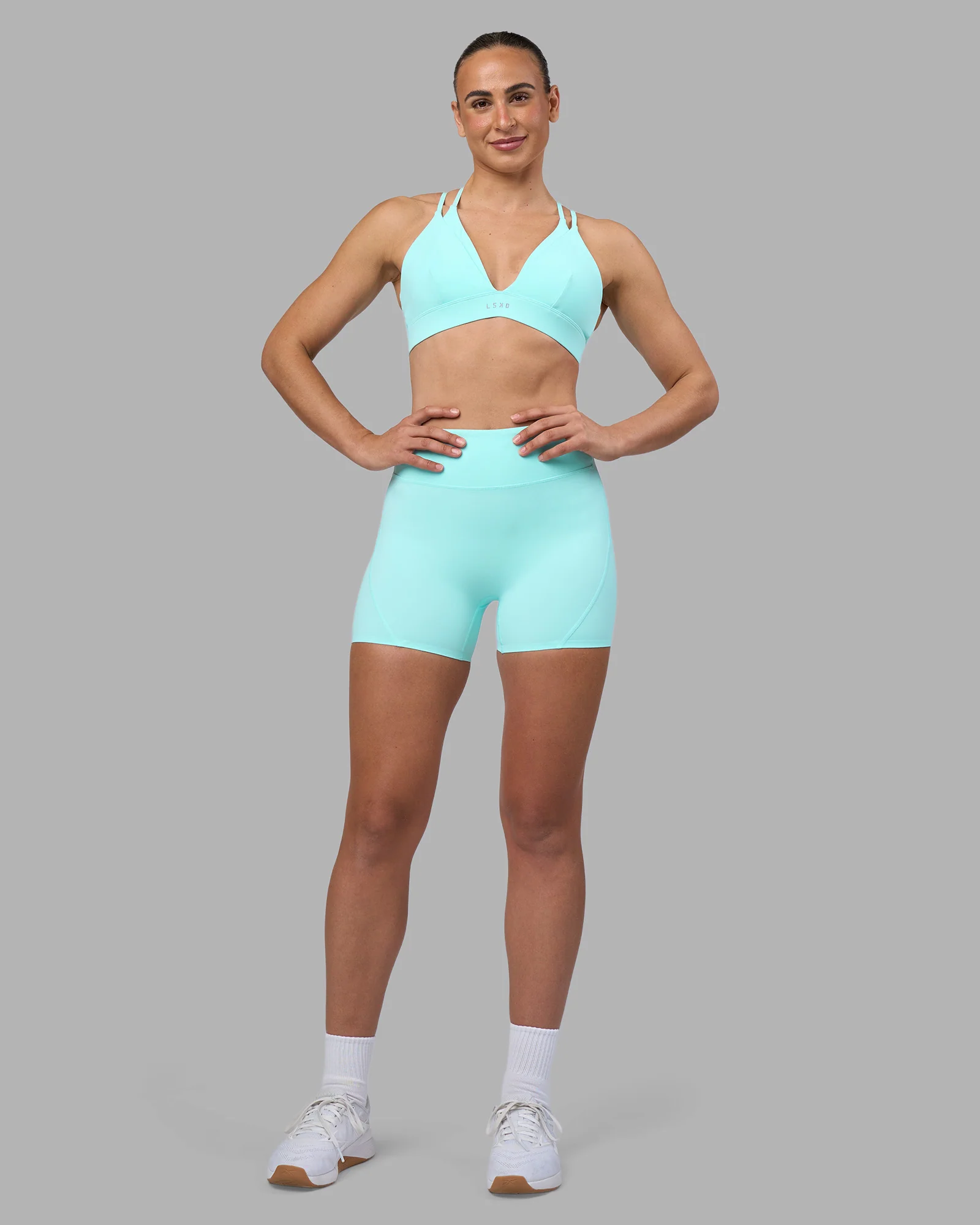 Aria Triangle Sports Bra - Island Paradise