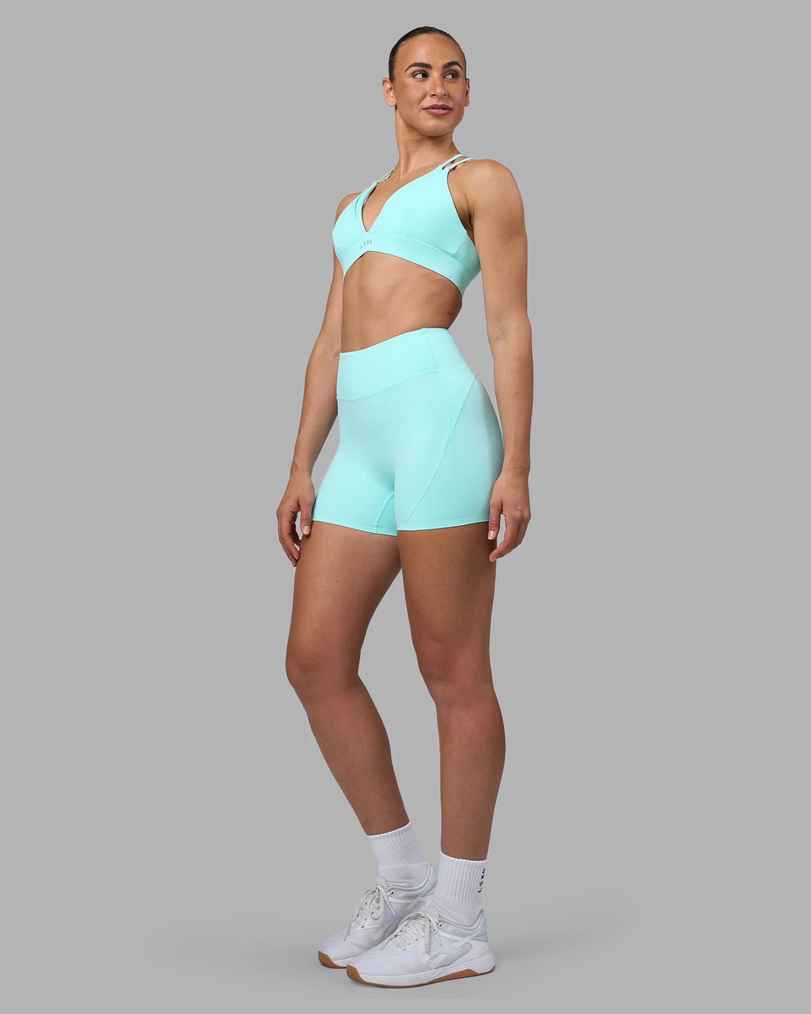 Aria Triangle Sports Bra - Island Paradise