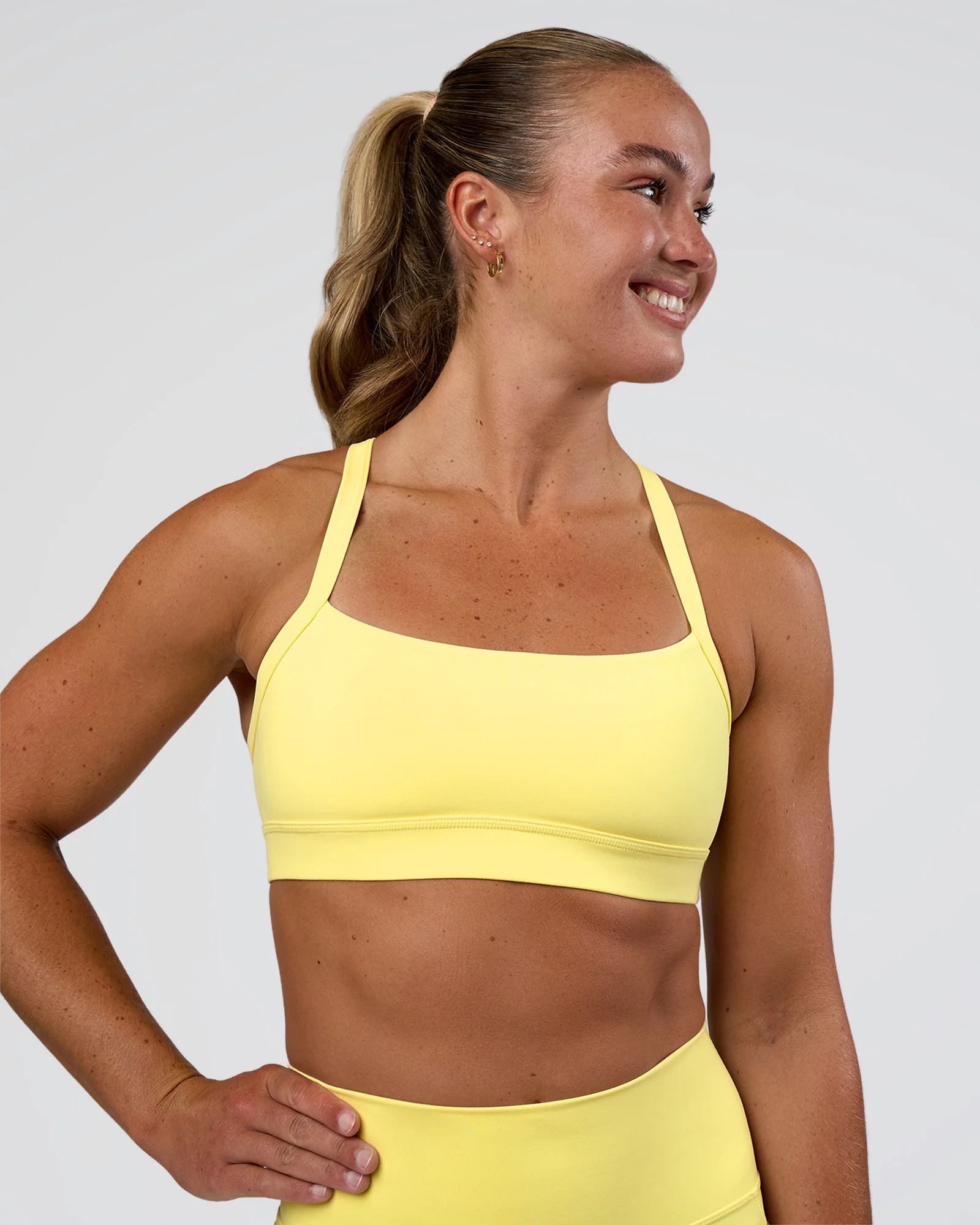 Momentum Sports Bra - Yellow Fizz 3 Momentum Sports Bra - Yellow Fizz