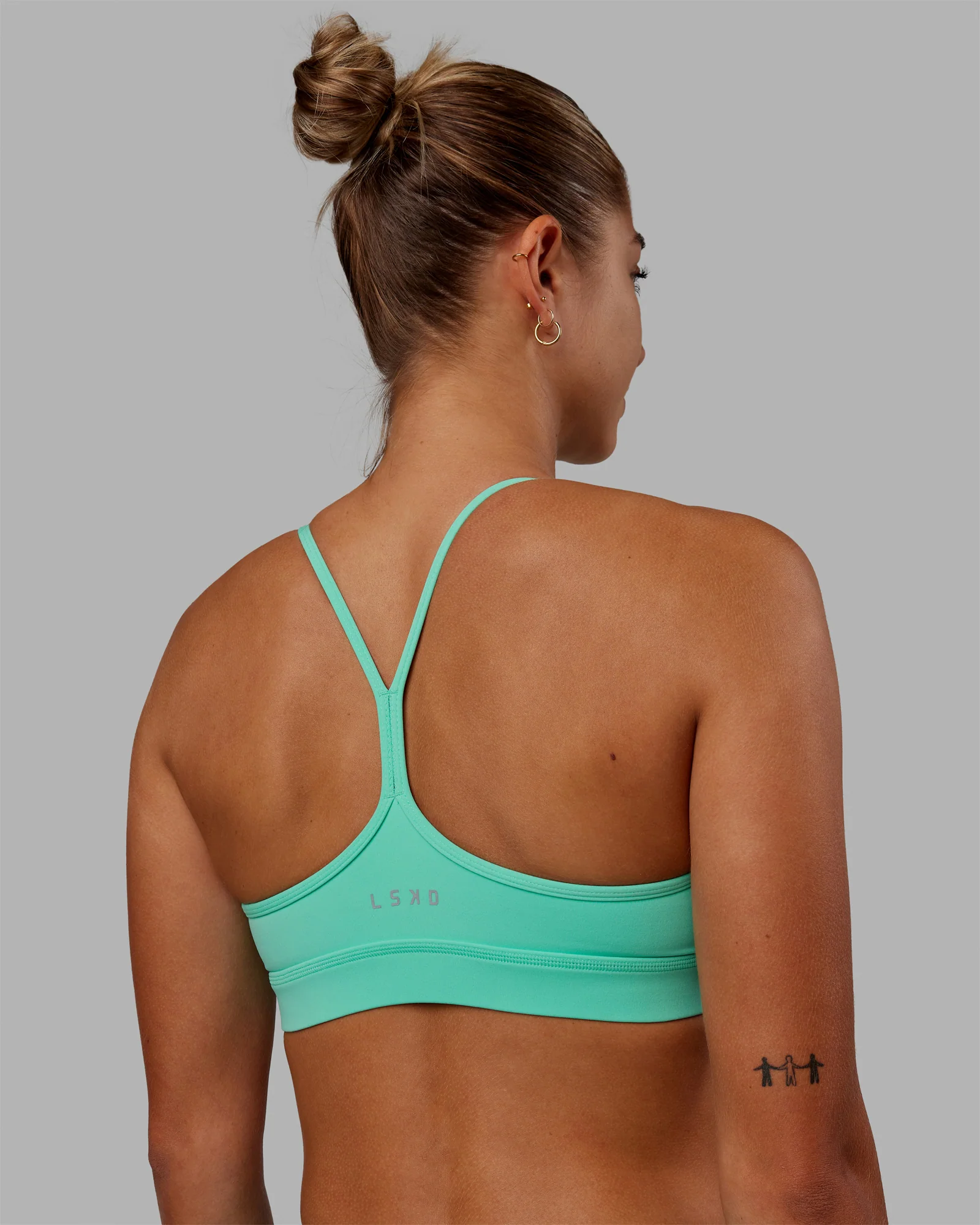 Lift High Neck Sports Bra - Cockatoo 1 Lift High Neck Sports Bra - Cockatoo