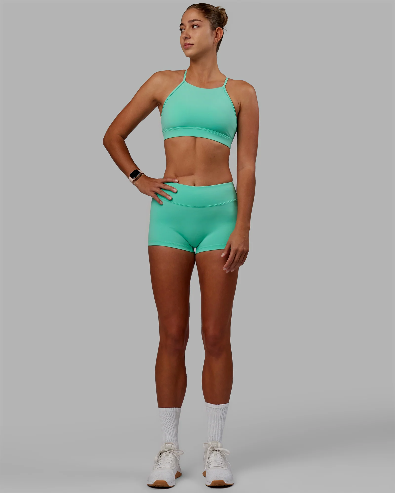 Lift High Neck Sports Bra - Cockatoo 7 Lift High Neck Sports Bra - Cockatoo