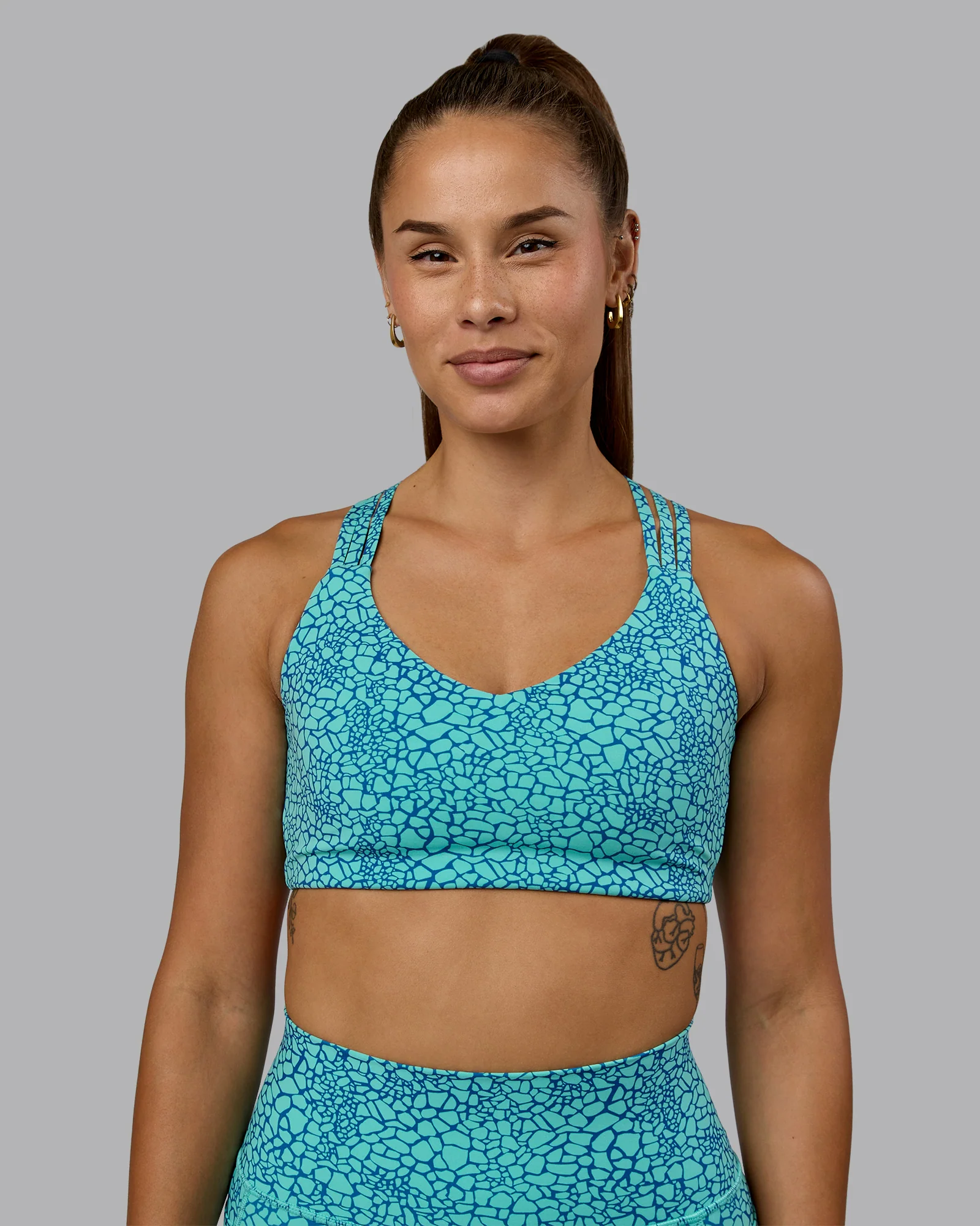 Push The Limit Bra - Aquatic Awe Vitality Print 5 Push The Limit Bra - Aquatic Awe Vitality Print