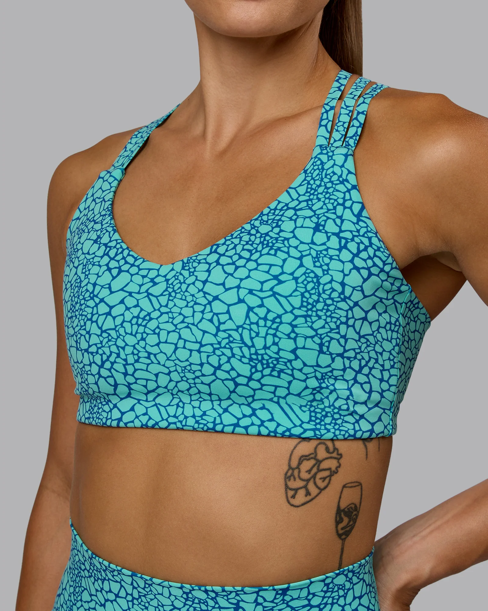 Push The Limit Bra - Aquatic Awe Vitality Print 7 Push The Limit Bra - Aquatic Awe Vitality Print