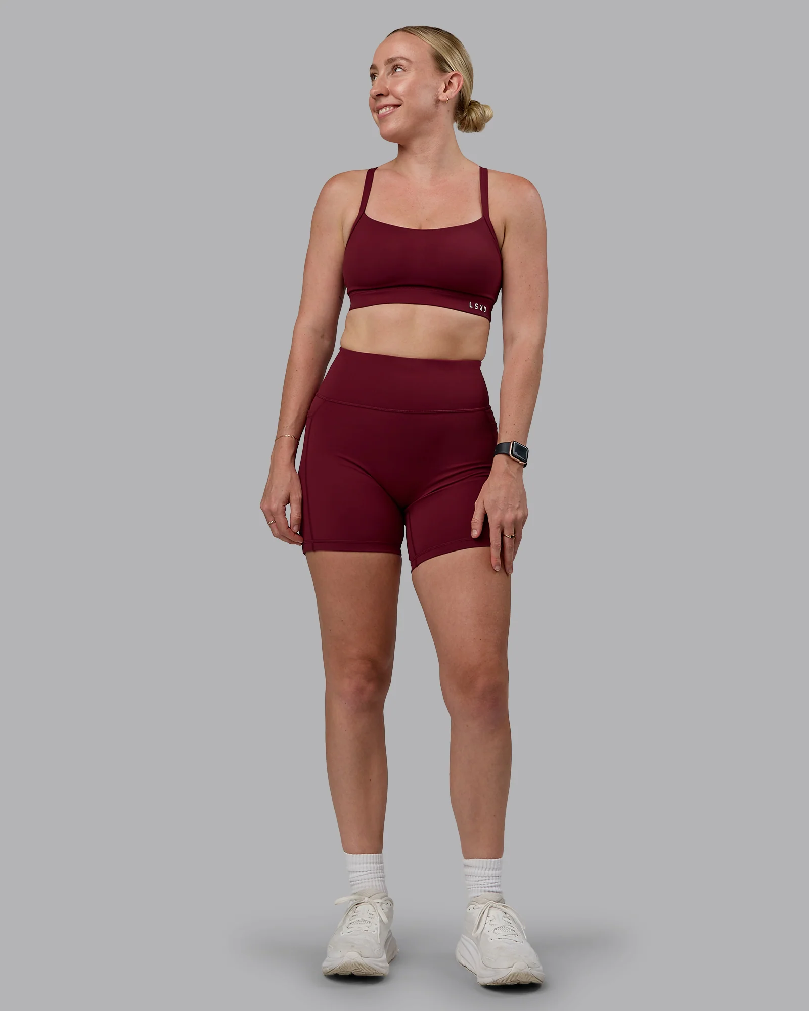Momentum Sports Bra D/DD/E - Cordovan 5 Momentum Sports Bra D/DD/E - Cordovan