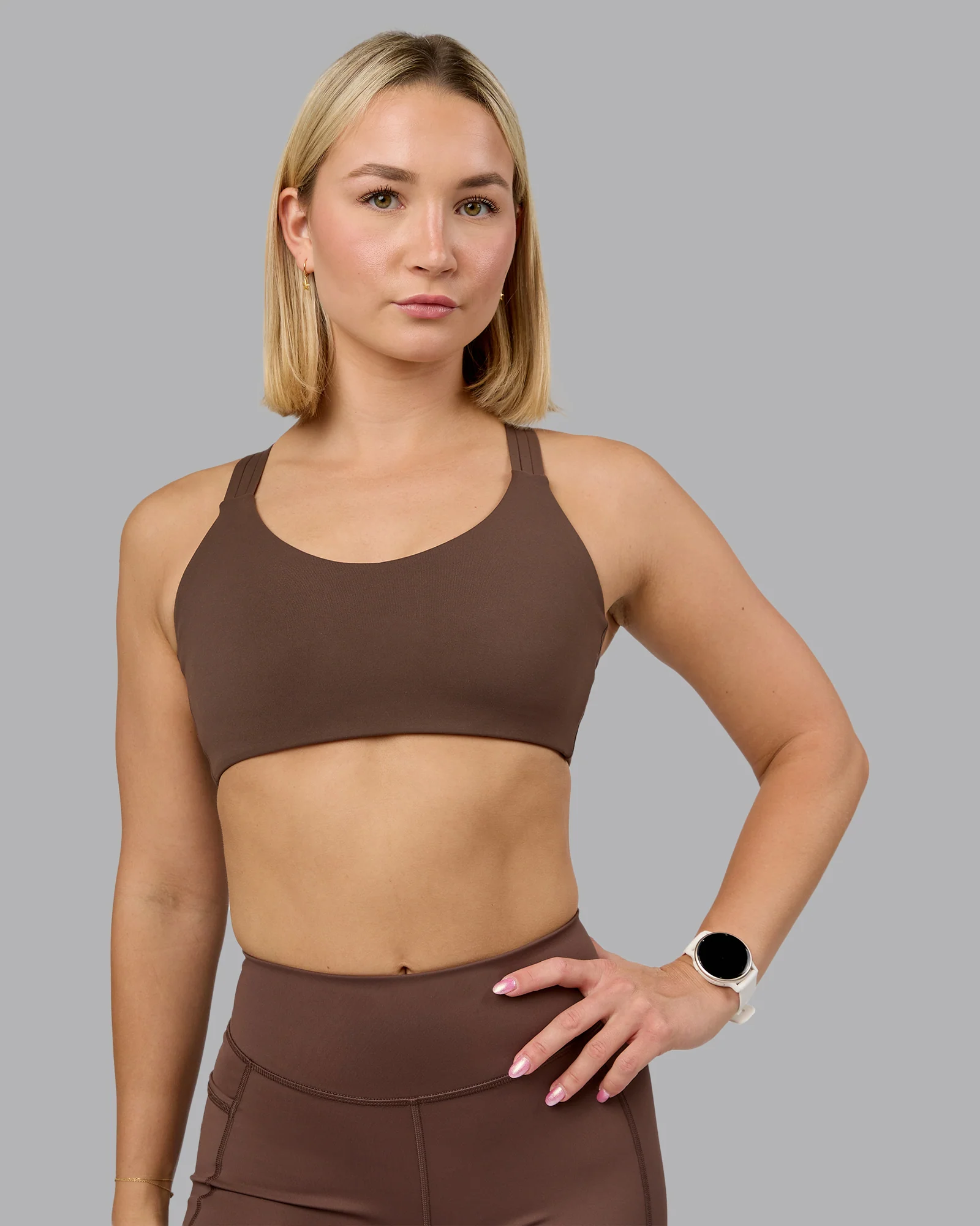 Push The Limit Sports Bra - Chocolate Martini 3 Push The Limit Sports Bra - Chocolate Martini