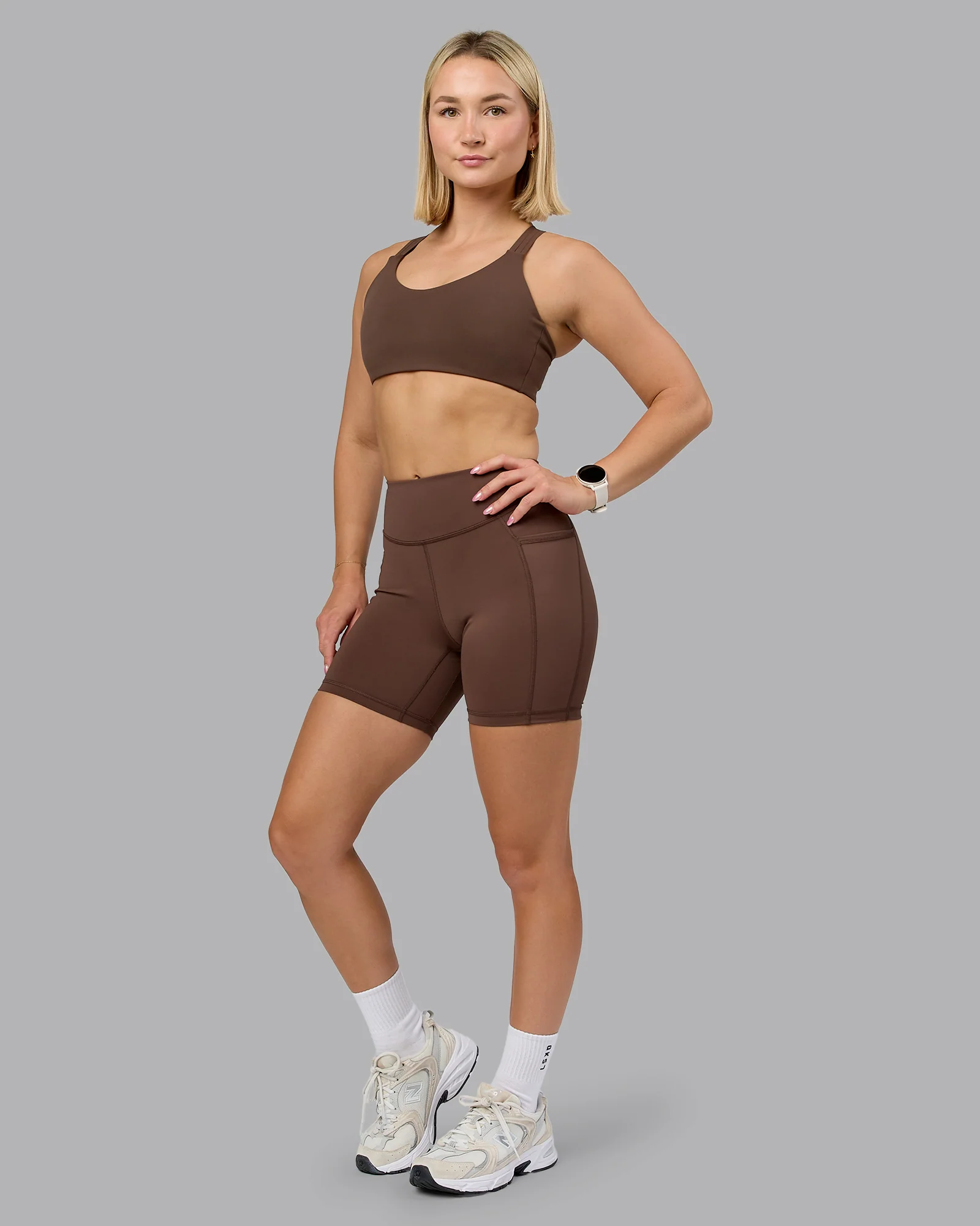 Push The Limit Sports Bra - Chocolate Martini 4 Push The Limit Sports Bra - Chocolate Martini
