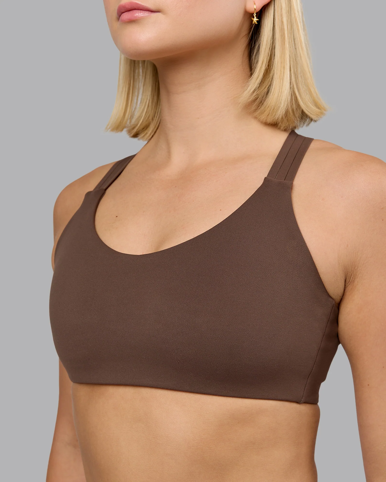 Push The Limit Sports Bra - Chocolate Martini 5 Push The Limit Sports Bra - Chocolate Martini