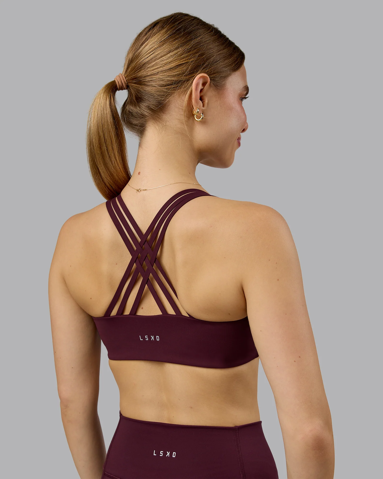 Push The Limit Sports Bra - Cherry Lacquer 4 Push The Limit Sports Bra - Cherry Lacquer