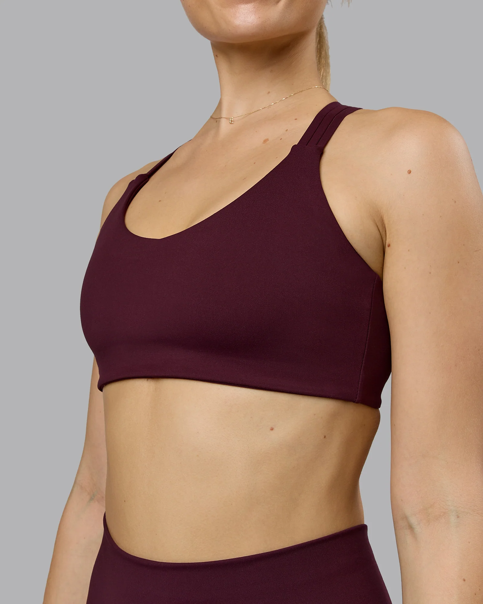 Push The Limit Sports Bra - Cherry Lacquer 5 Push The Limit Sports Bra - Cherry Lacquer