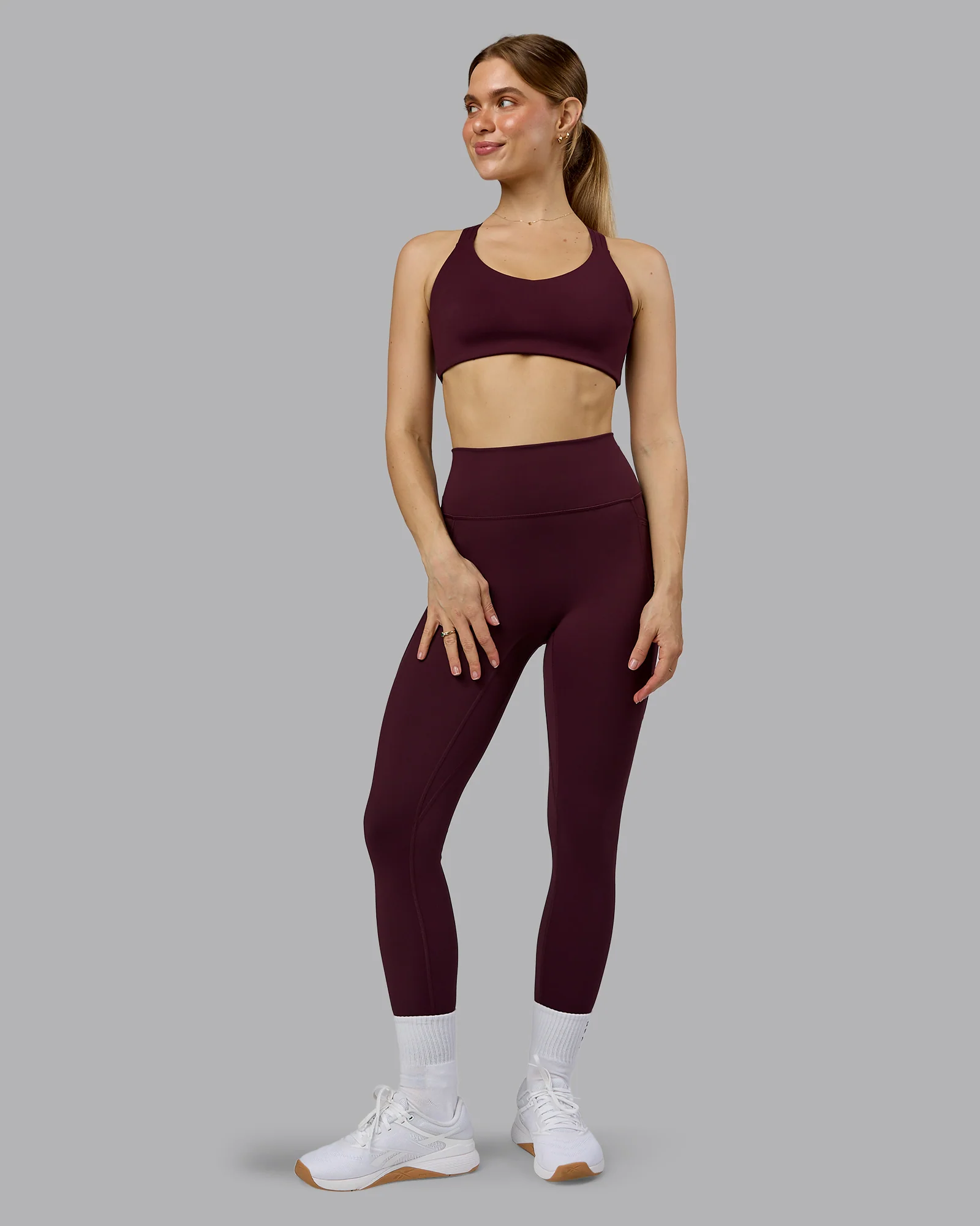 Push The Limit Sports Bra - Cherry Lacquer 7 Push The Limit Sports Bra - Cherry Lacquer