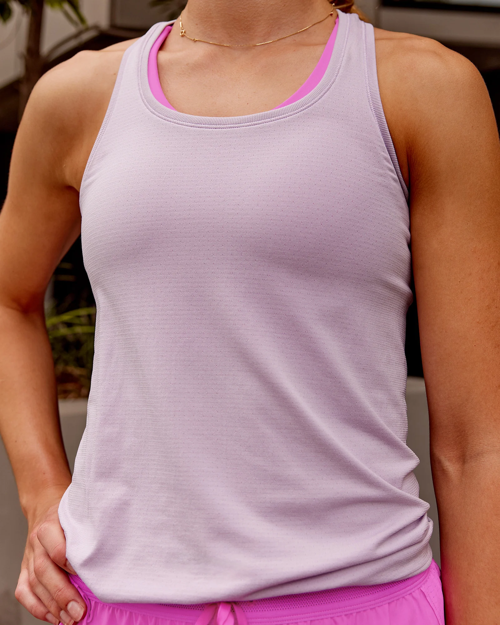 AeroFLX+ Seamless Tank - Fair Orchid/Fair Orchid