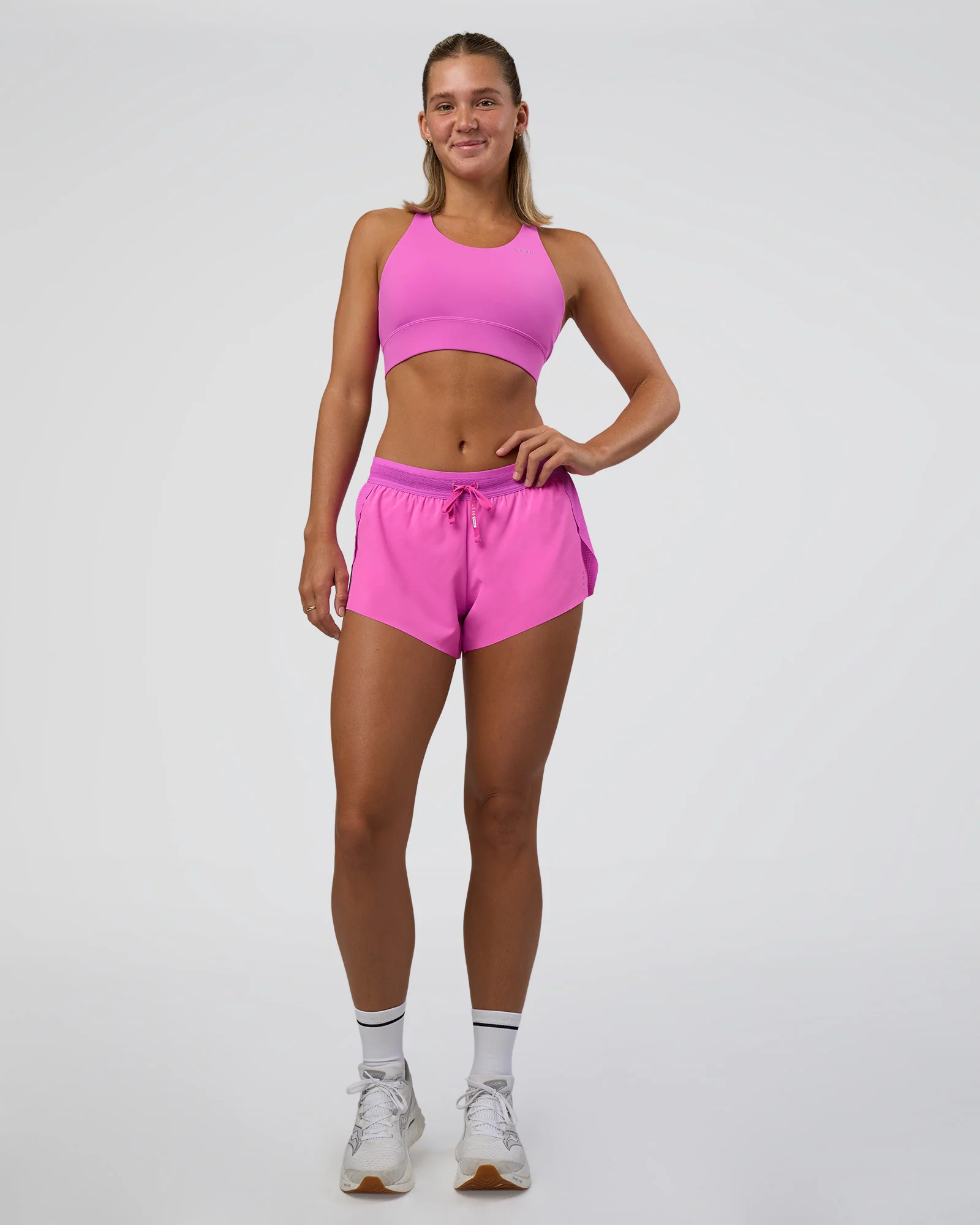 Accelerate 3" Mid-Rise Running Short - Ultra Fuchsia