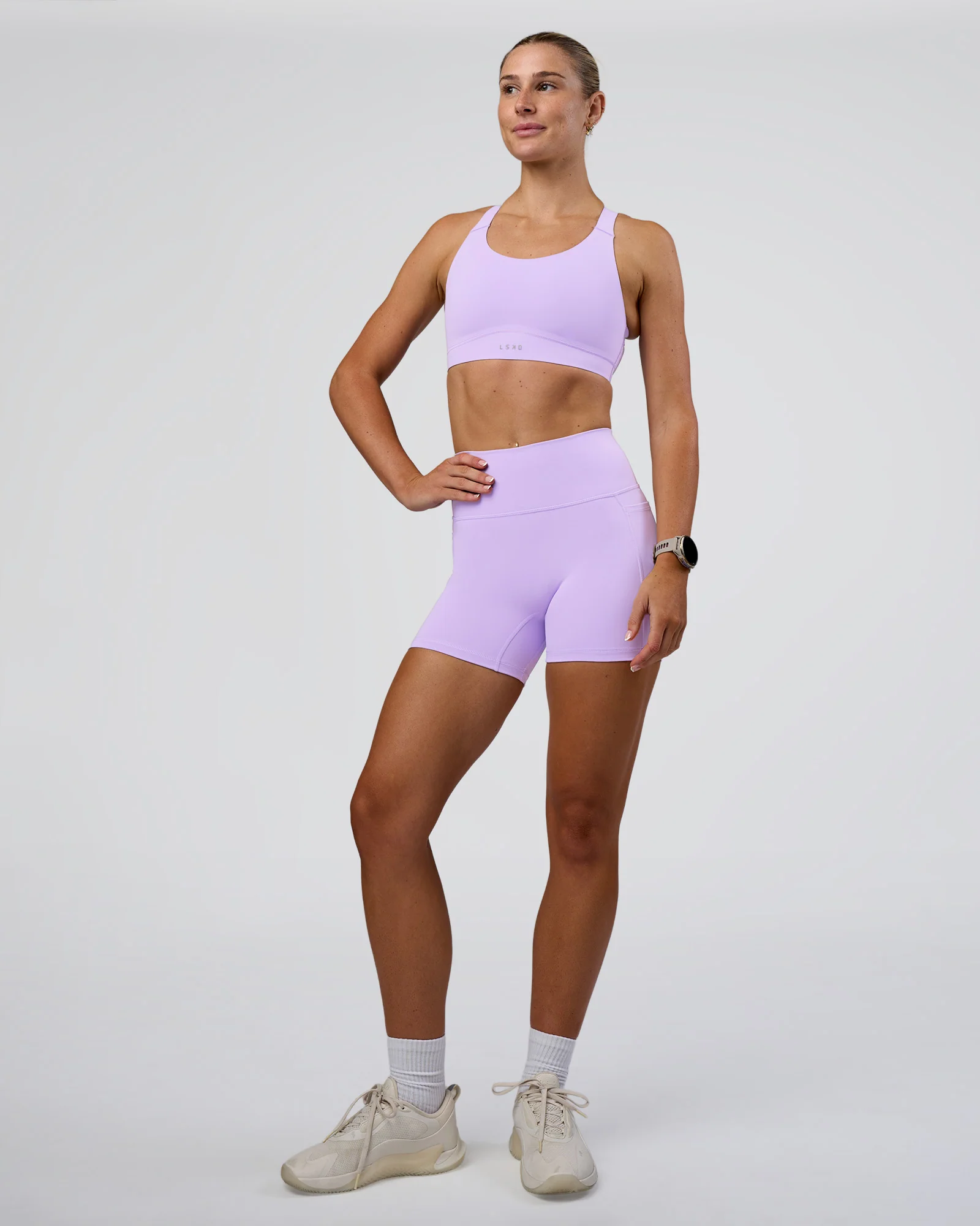 Fusion Sports Bra 2.0 - Pale Lilac