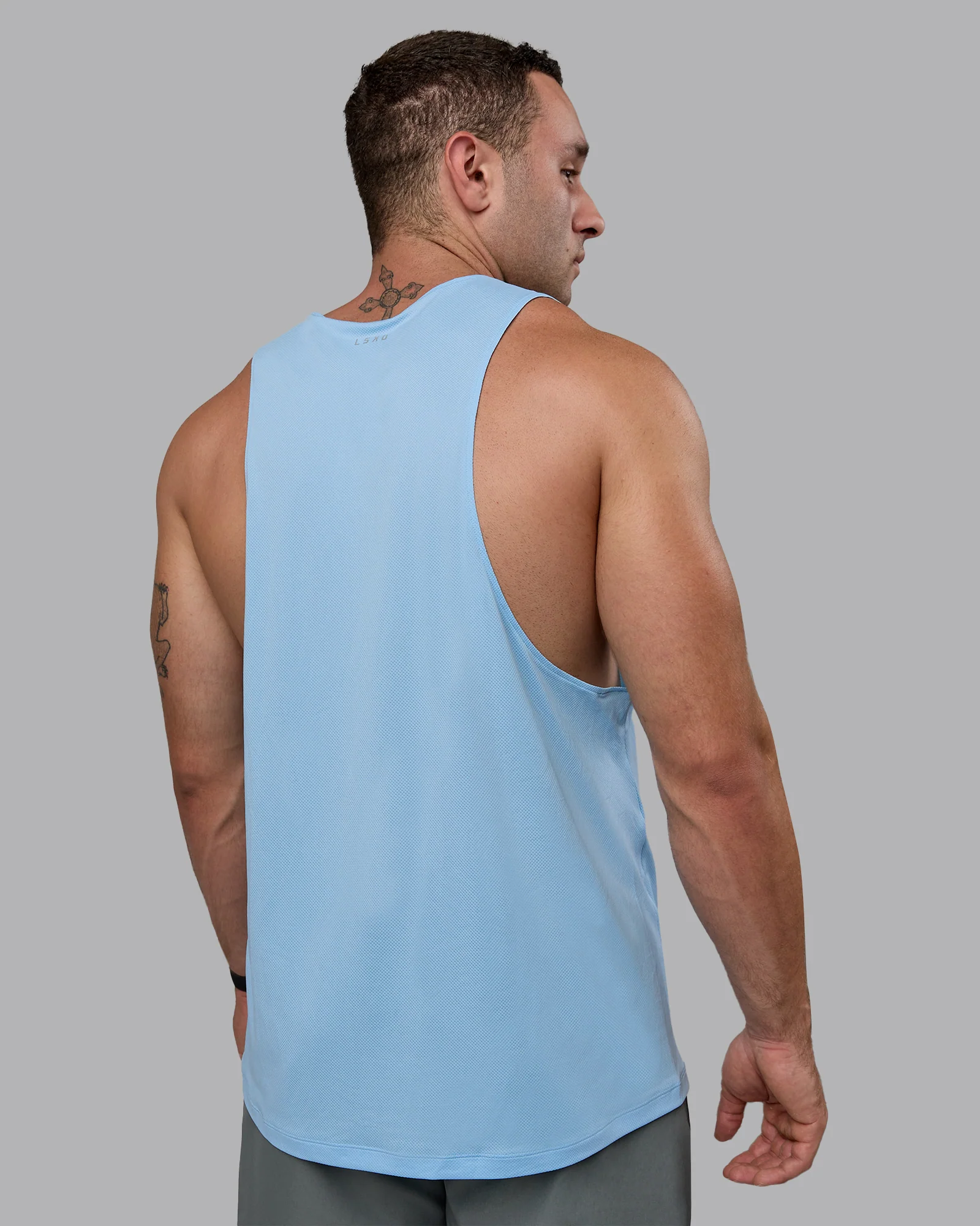 Pace Running Tank - Glacial Blue 3 Pace Running Tank - Glacial Blue
