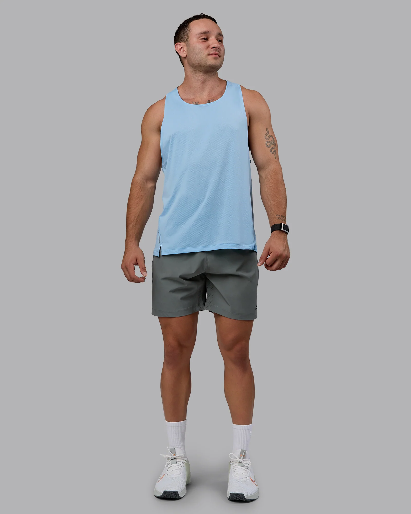 Pace Running Tank - Glacial Blue 4 Pace Running Tank - Glacial Blue