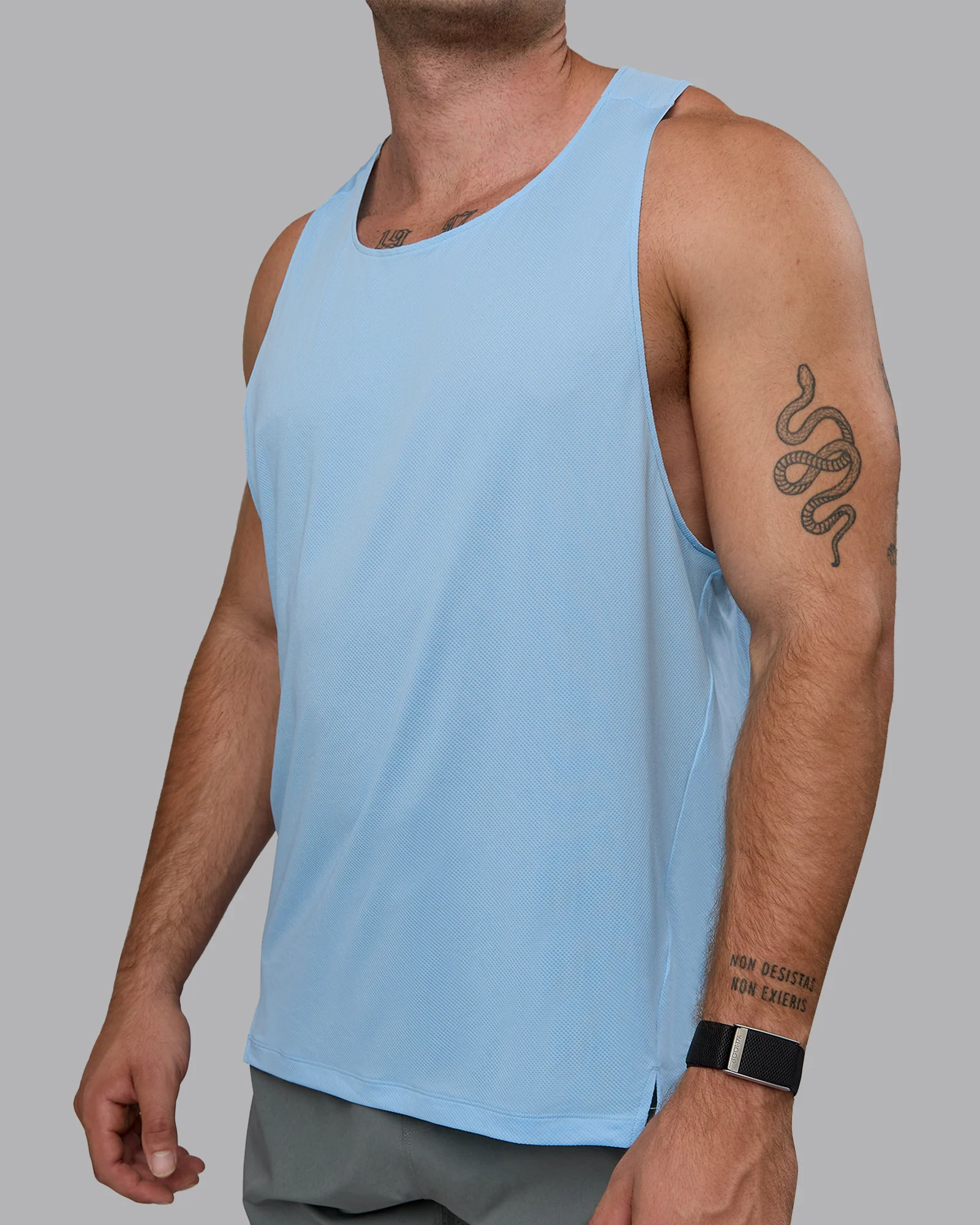 Pace Running Tank - Glacial Blue 5 Pace Running Tank - Glacial Blue