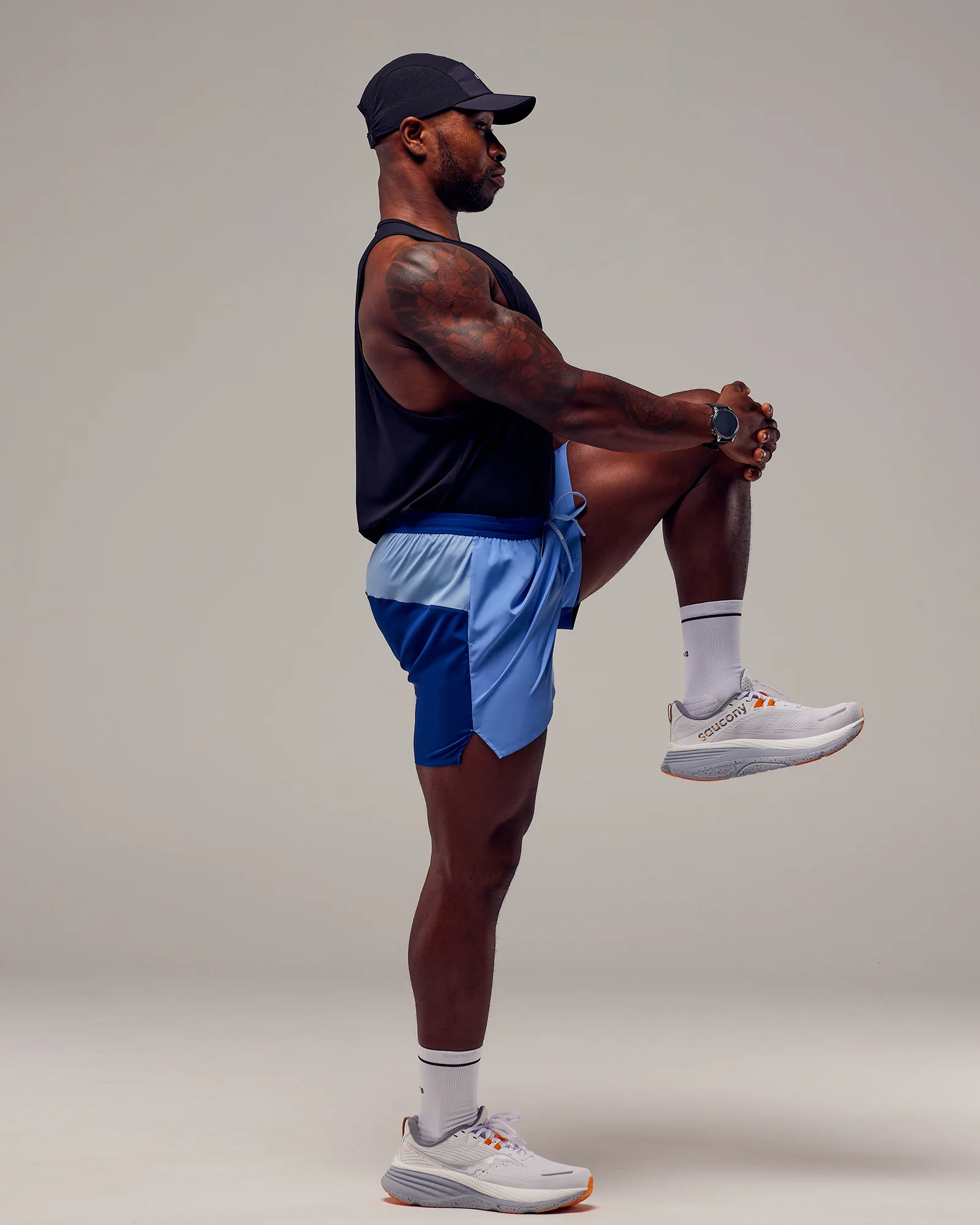 Pace 5" Lined Performance Short - Midnight Blue-Ultramarine