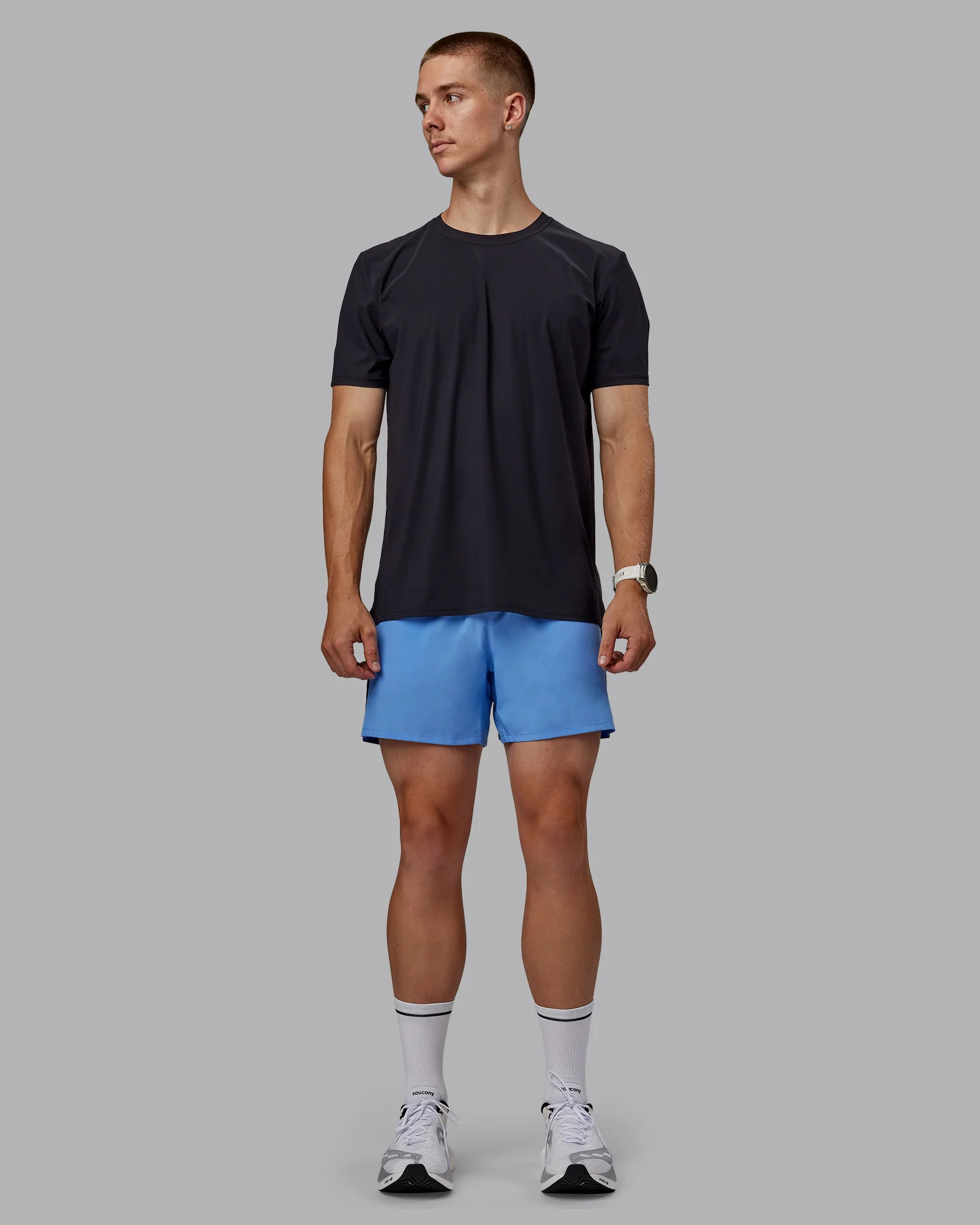 Pace 5" Lined Performance Short - Midnight Blue-Ultramarine