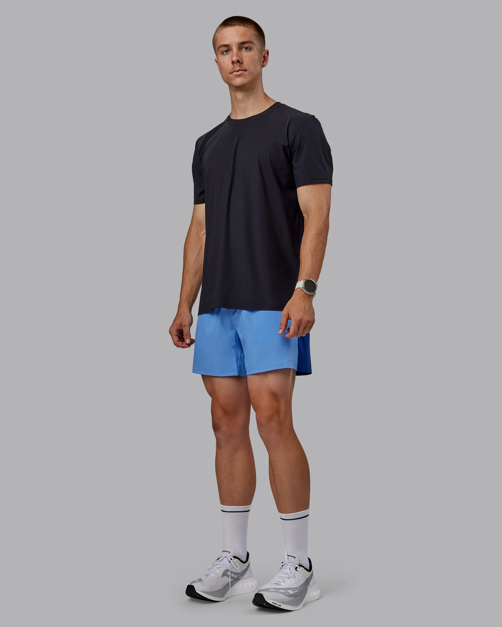Pace 5" Lined Performance Short - Midnight Blue-Ultramarine