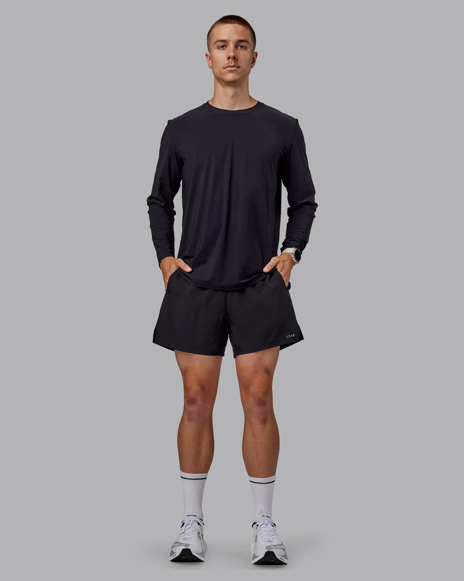 Cadence Long Sleeve Top - Black