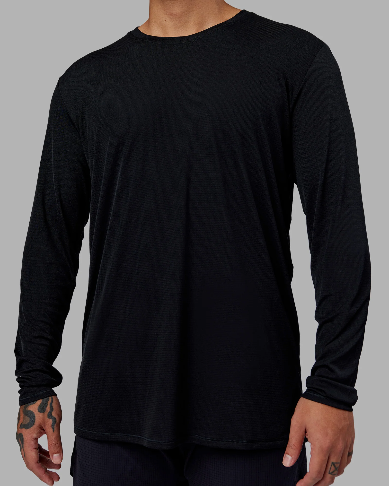 Pace Running Long Sleeve Top - Black 5 Pace Running Long Sleeve Top - Black