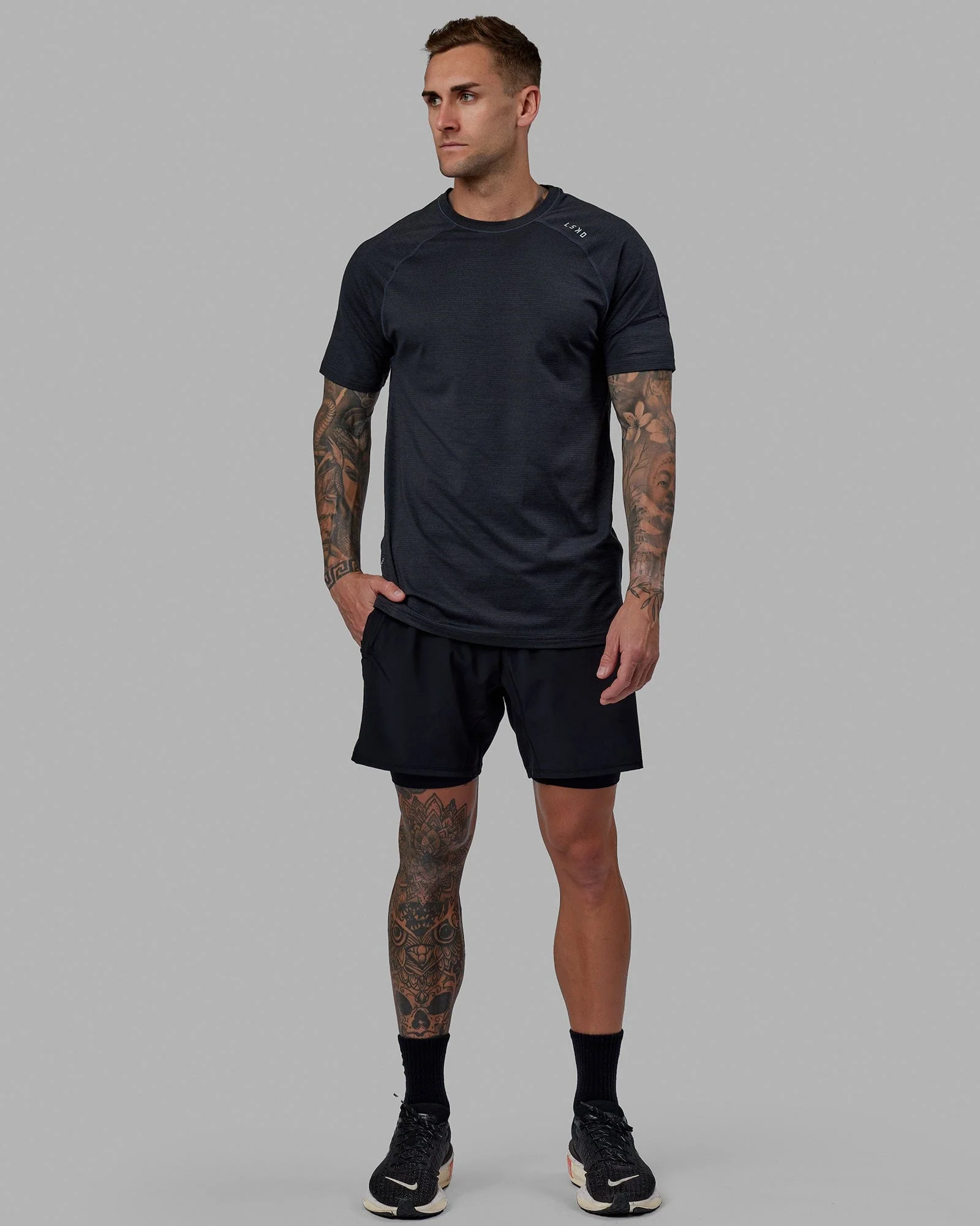 Challenger 6" Lined Performance Short - Black 5 Challenger 6" Lined Performance Short - Black