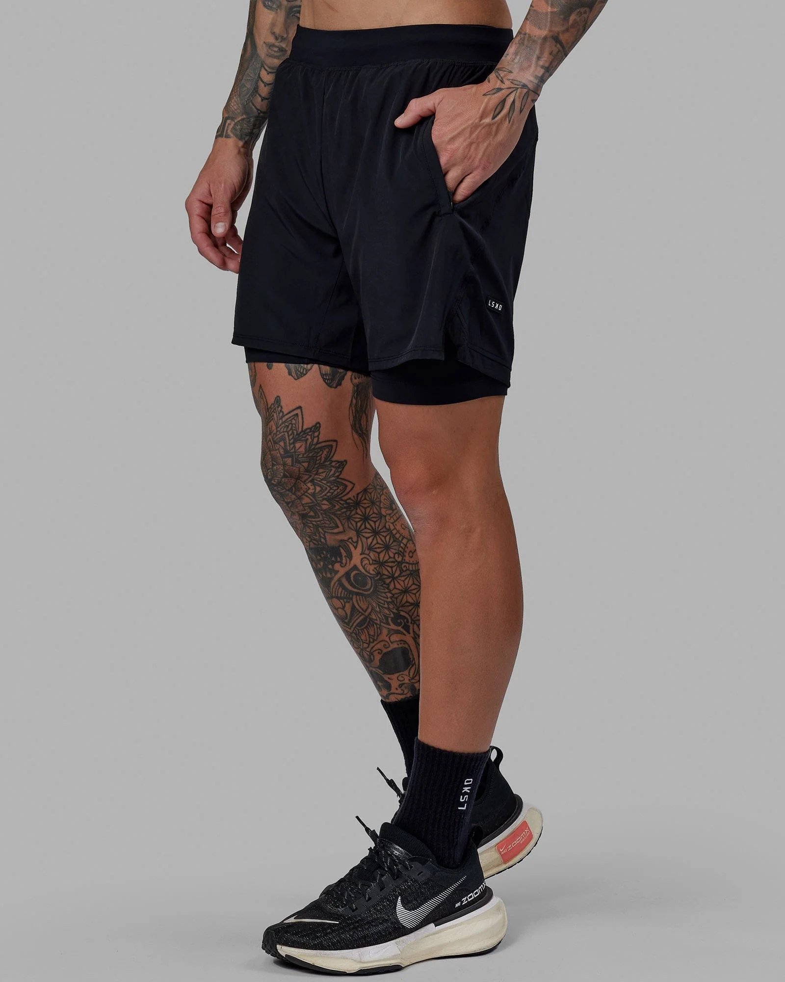 Challenger 6" Lined Performance Short - Black 7 Challenger 6" Lined Performance Short - Black