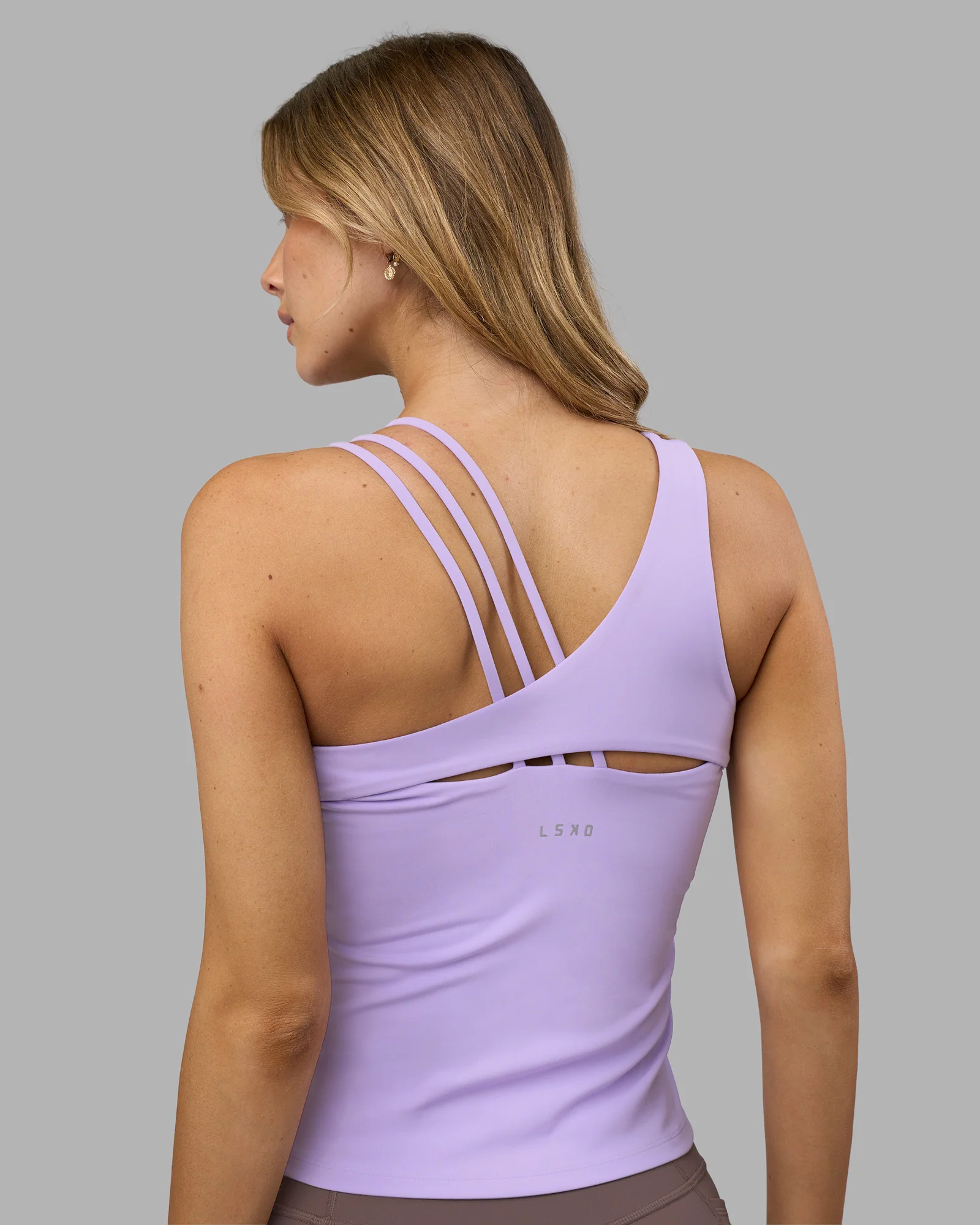 Galvanise Splice Shelf Bra Tank - Pale Lilac 2 Galvanise Splice Shelf Bra Tank - Pale Lilac