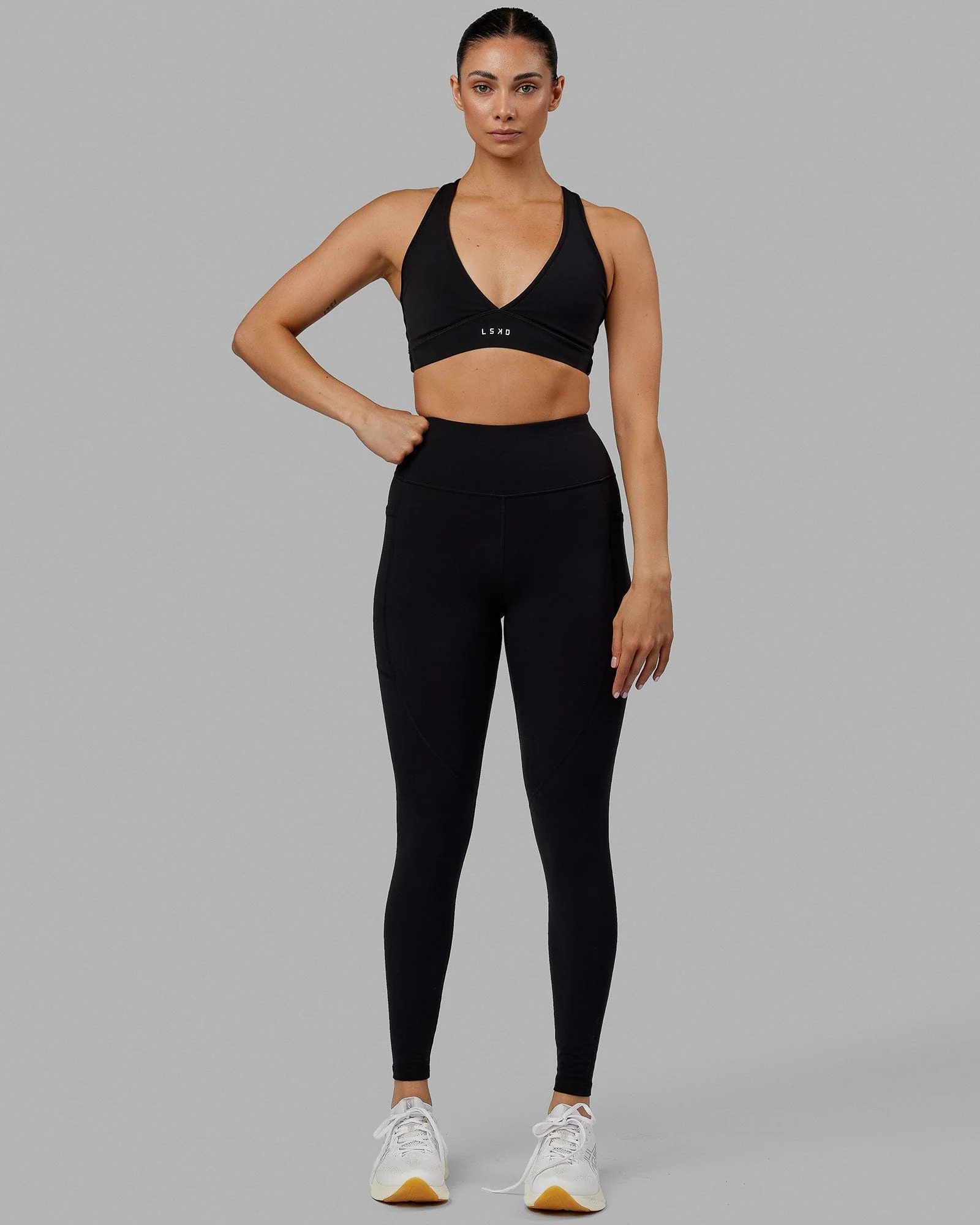 Rep Ultra High-Rise Full Length Legging Pockets No Logo - Black 2 Rep Ultra High-Rise Full Length Legging Pockets No Logo - Black