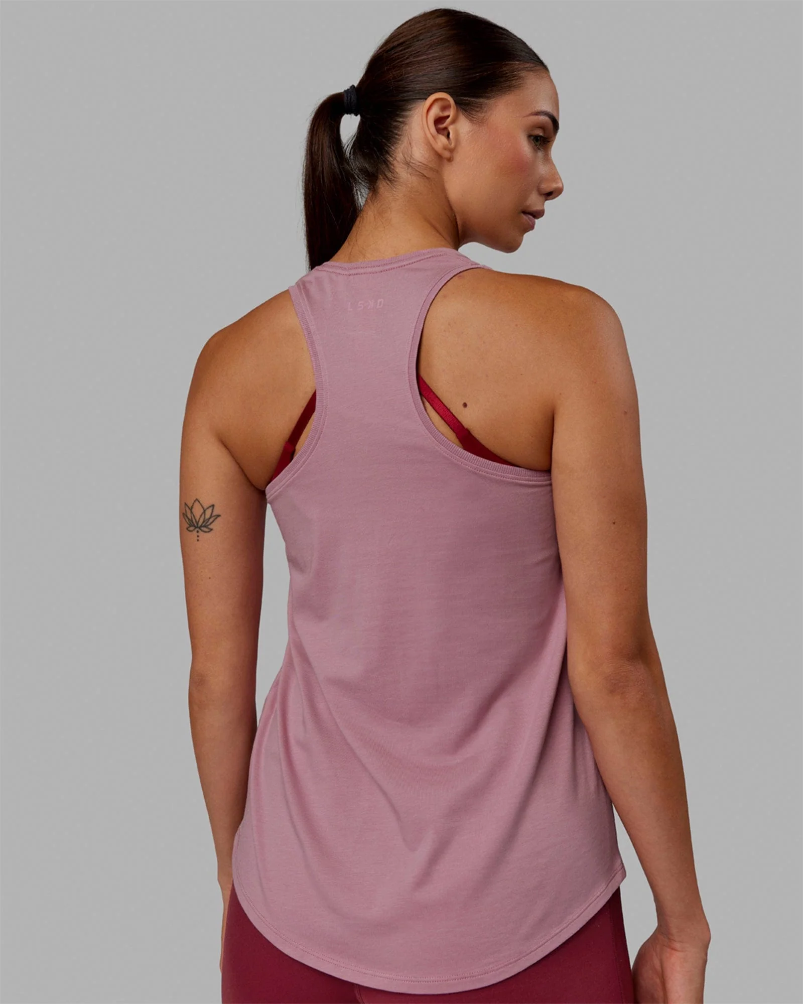Charge PimaFLX-Lite Active Tank - Cosmetic Pink 3 Charge PimaFLX-Lite Active Tank - Cosmetic Pink